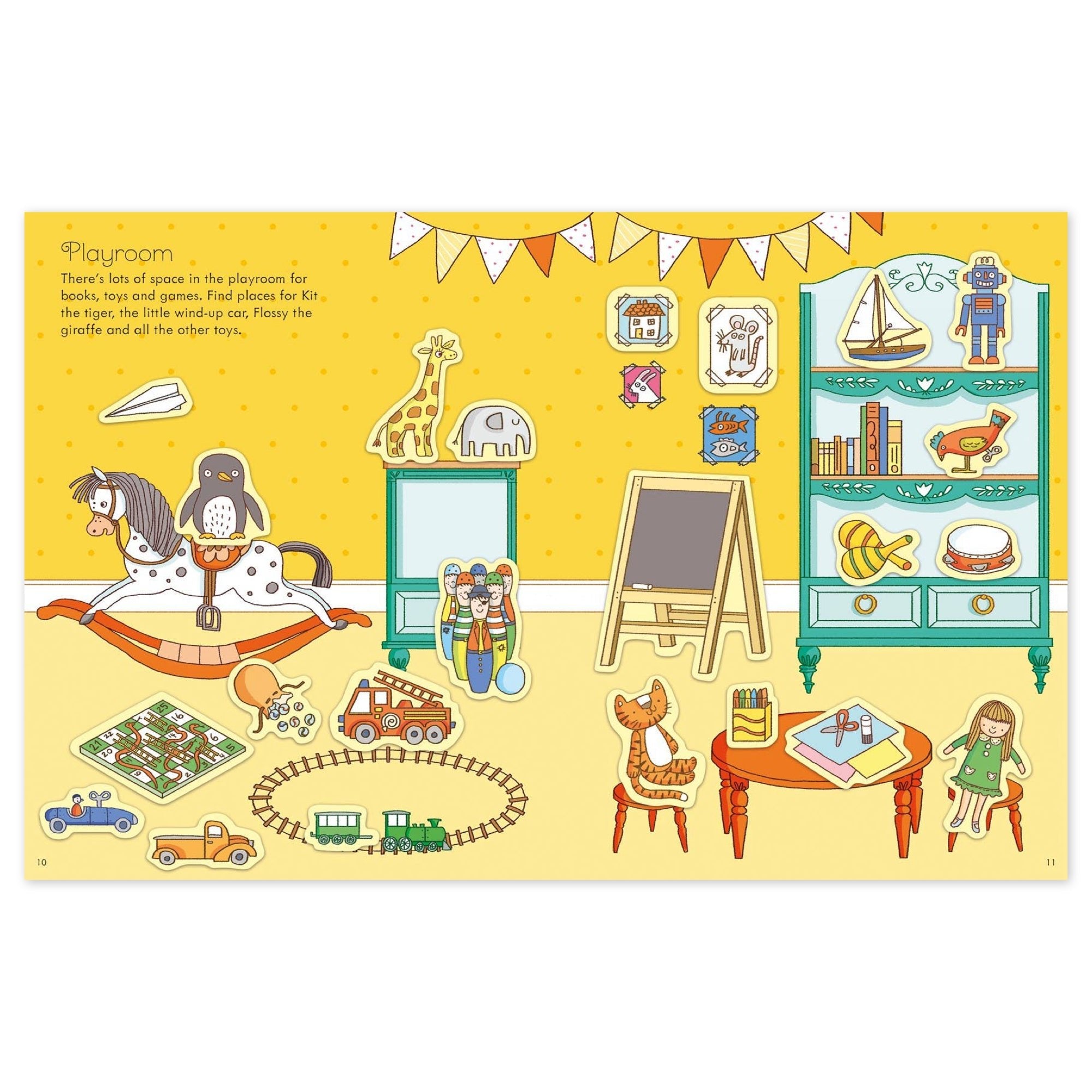 First Sticker Book: Dollhouse - bubblegum market