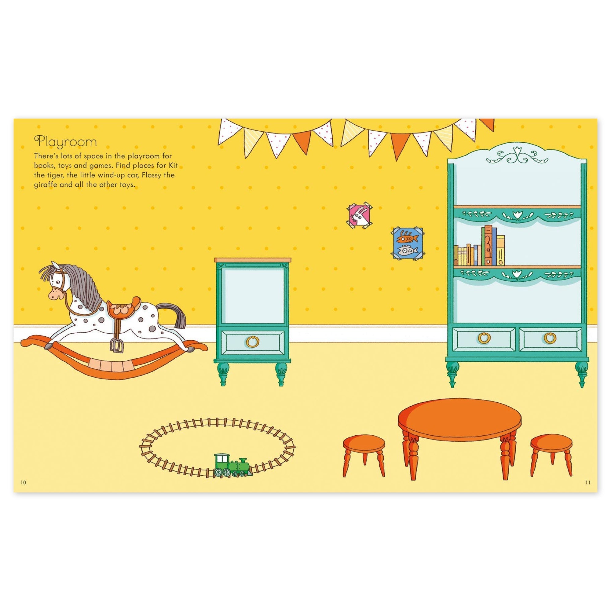 First Sticker Book: Dollhouse - bubblegum market