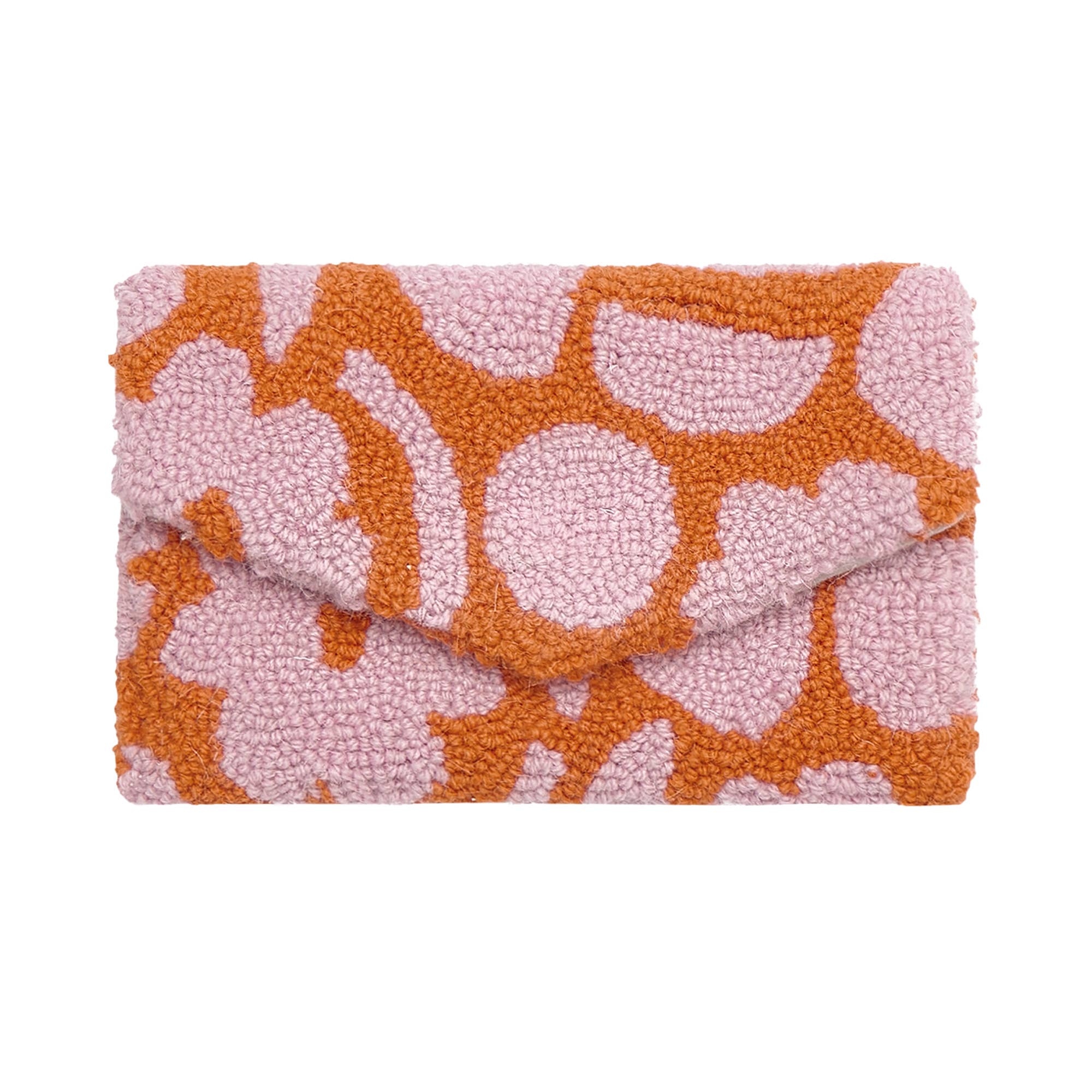 Floral Hook Clutch - bubblegum market