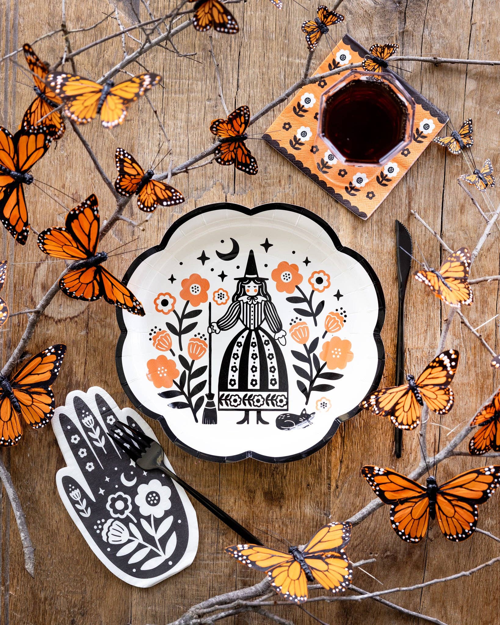 Folk Hand Napkins - bubblegum market