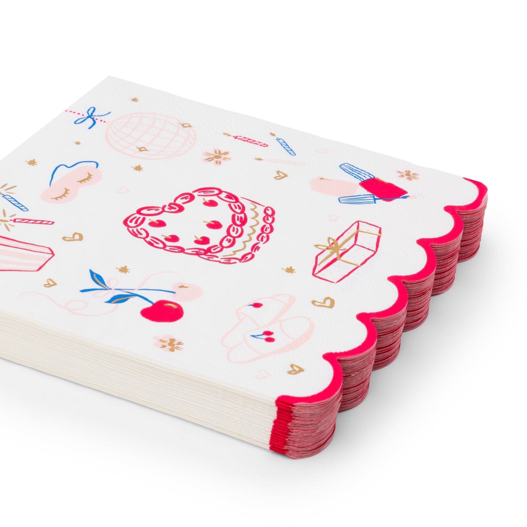 For The Girlies Large Napkins - bubblegum market