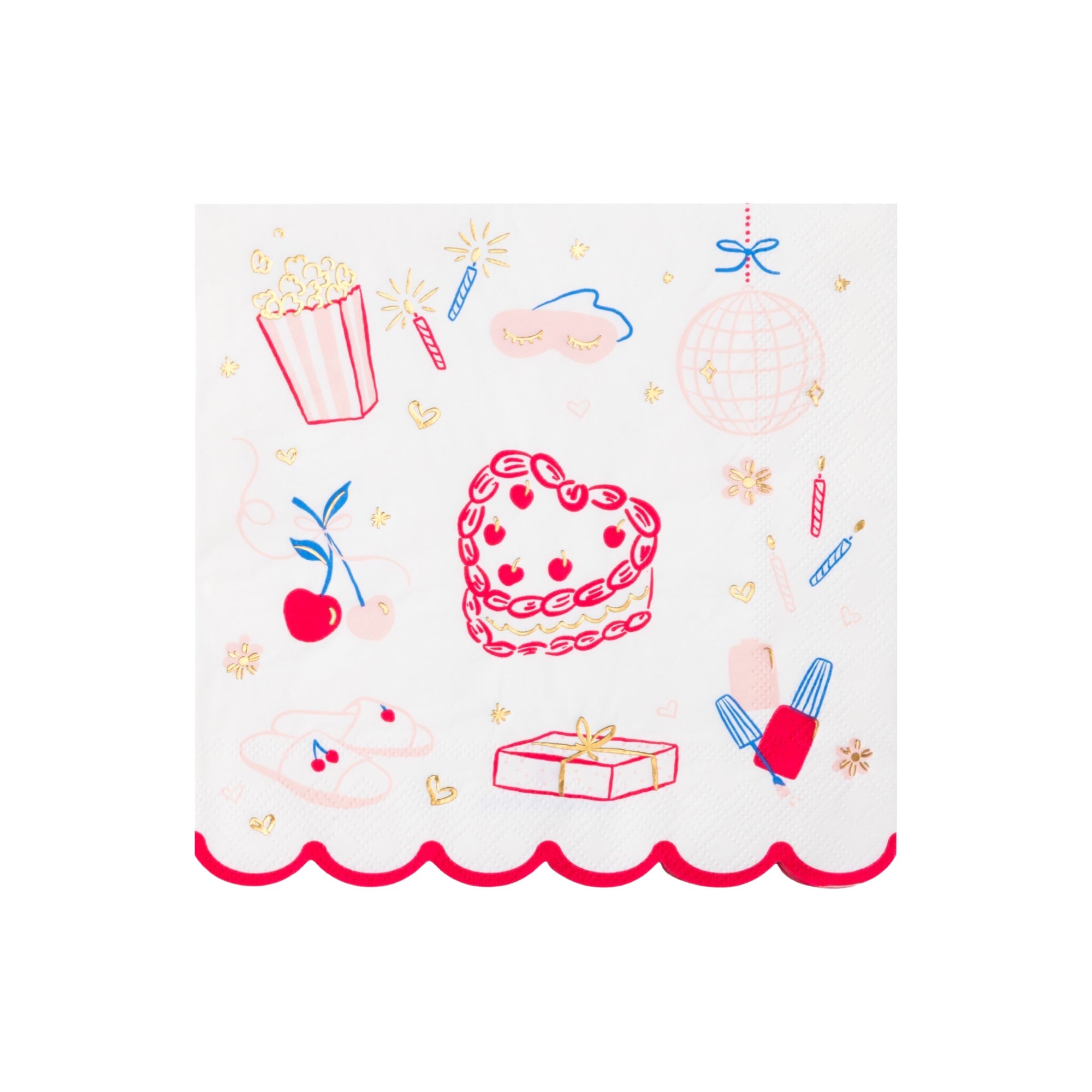 For The Girlies Large Napkins - bubblegum market