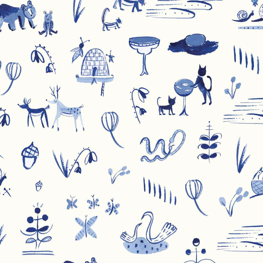 forest-animals-wrapping-paper-sheets-baby-shower-gift-wrap-blue-cream