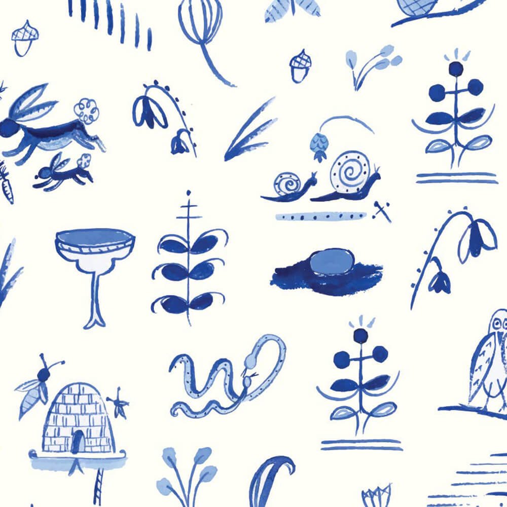 Forest Animals Wrapping Paper Sheets (Roll of 3) - bubblegum market
