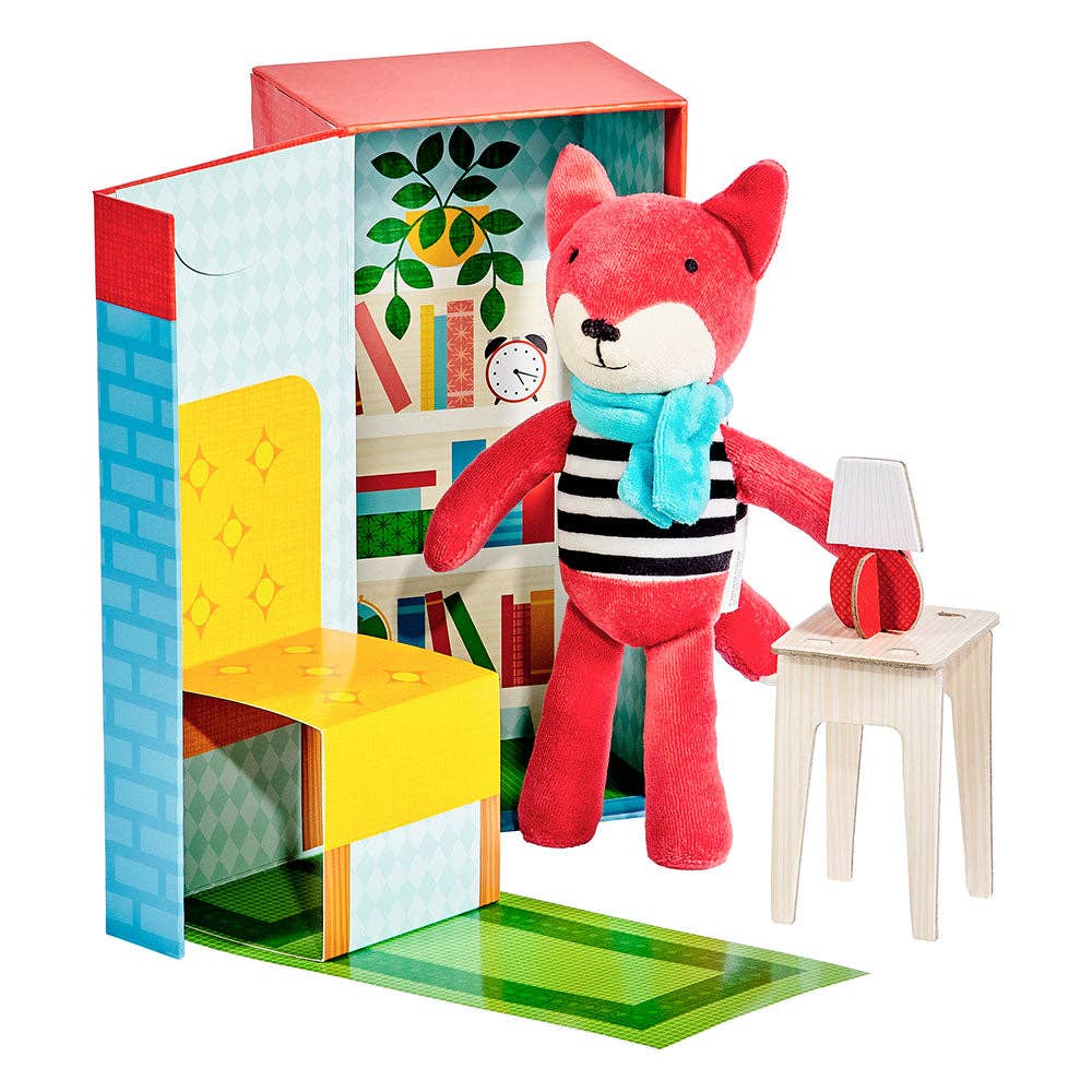 Frances The Fox Animal Play Set - bubblegum market