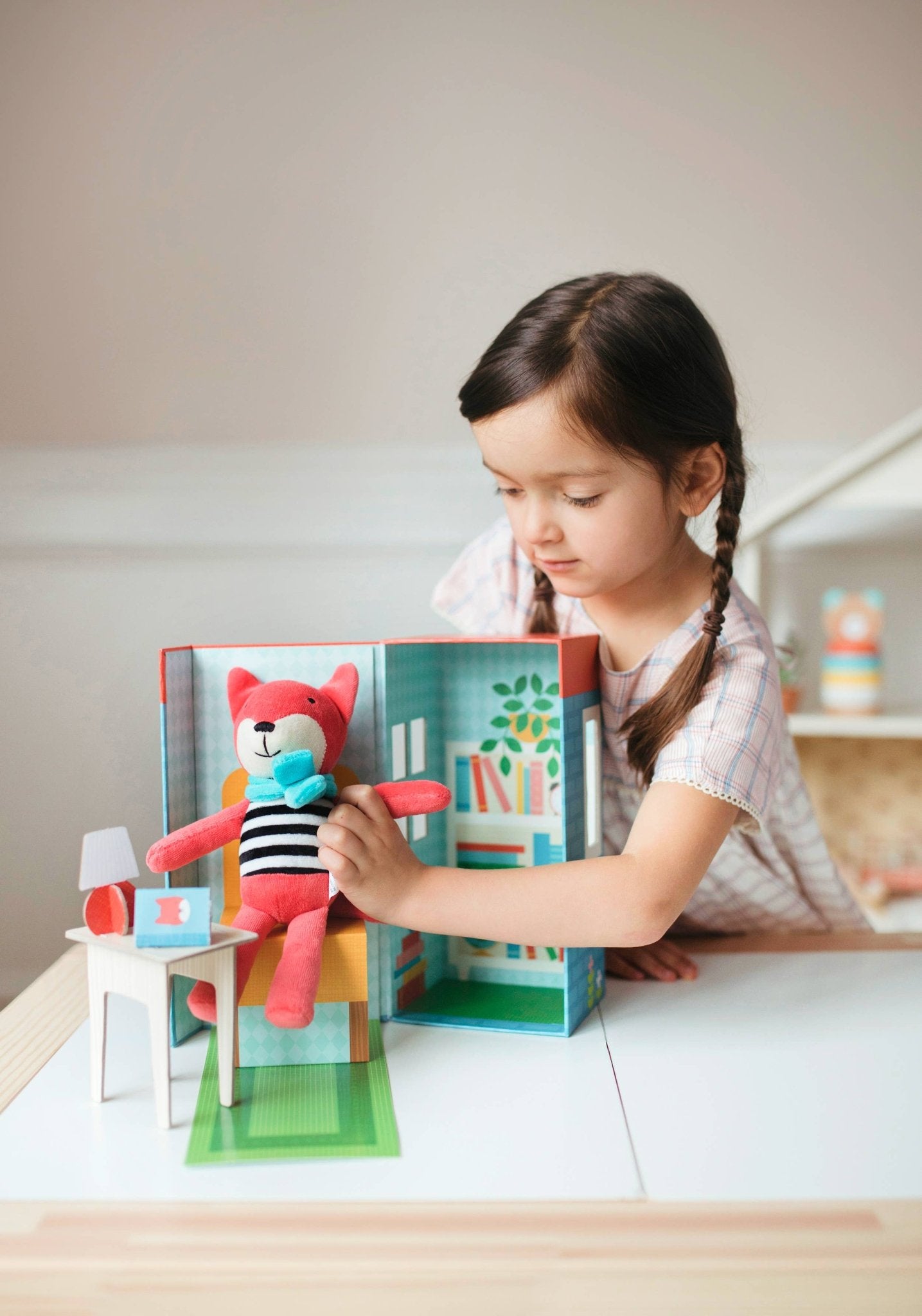 Frances The Fox Animal Play Set - bubblegum market