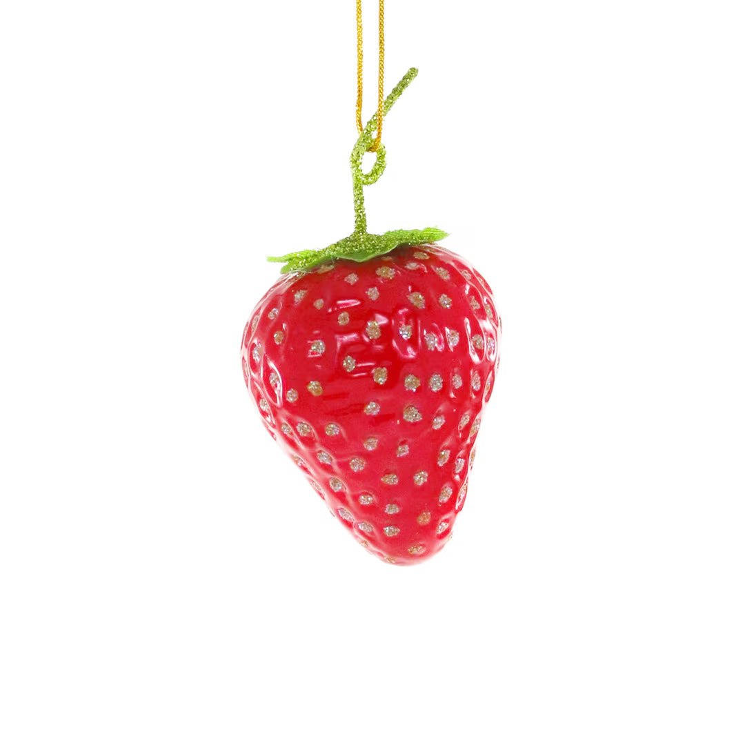 Fresh Strawberry Ornament 3" - bubblegum market