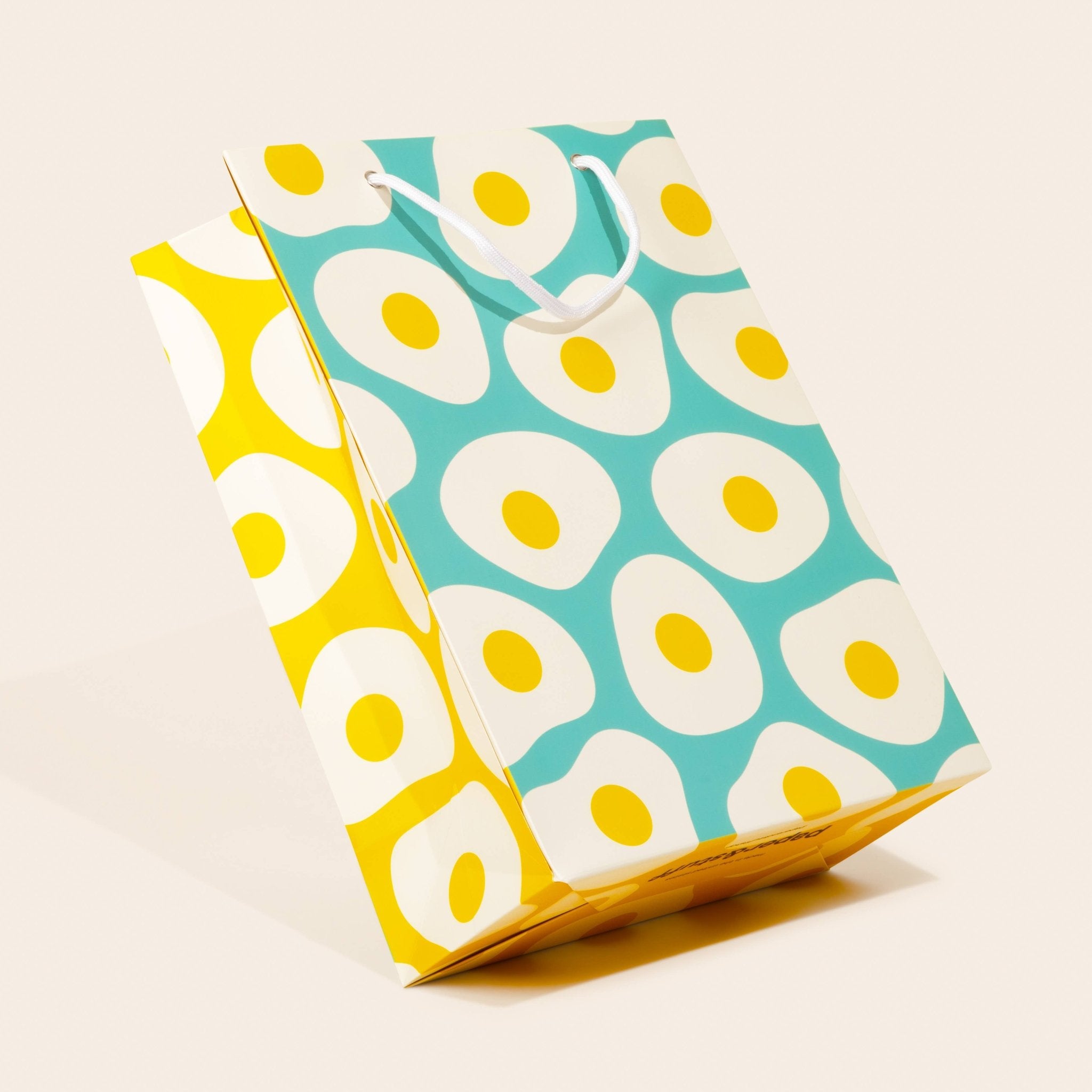 Fried Eggs Pattern Gift Bag - bubblegum market