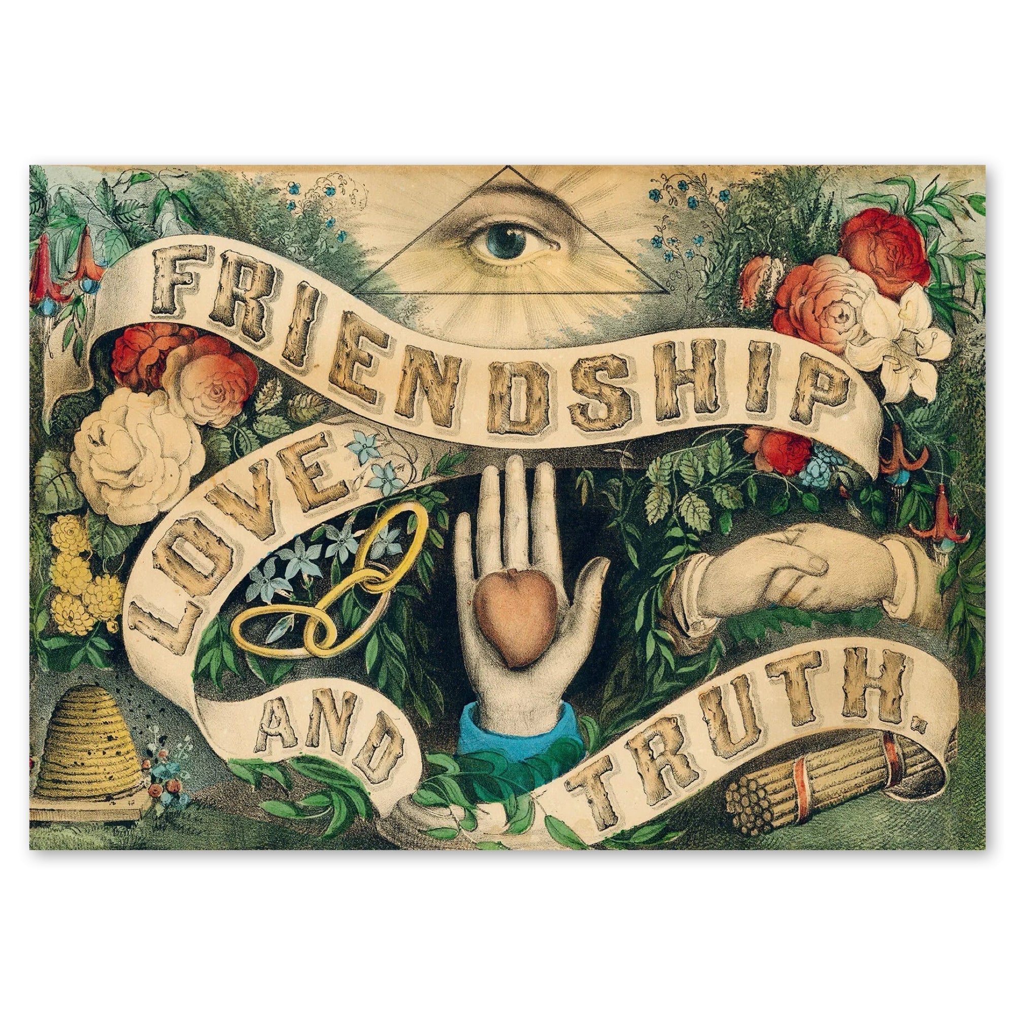 Friendship, Love, and Truth 1000 - Piece Puzzle - bubblegum market