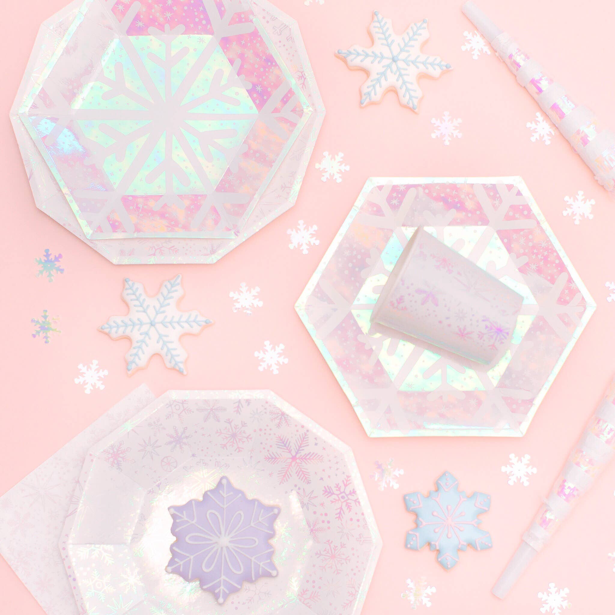 Frosted Small Plates - bubblegum market