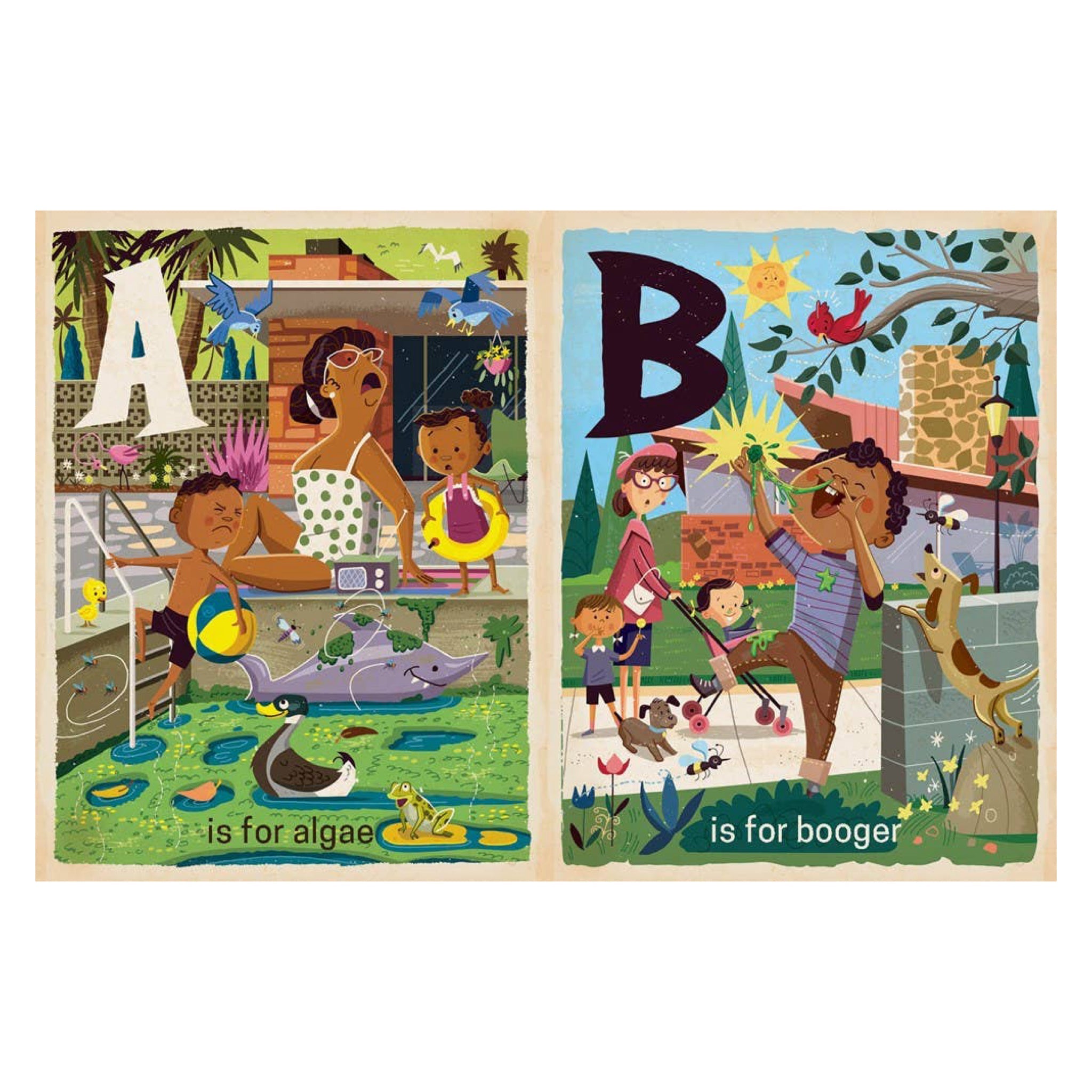 G is for Gross: Alphabet Board Book - bubblegum market