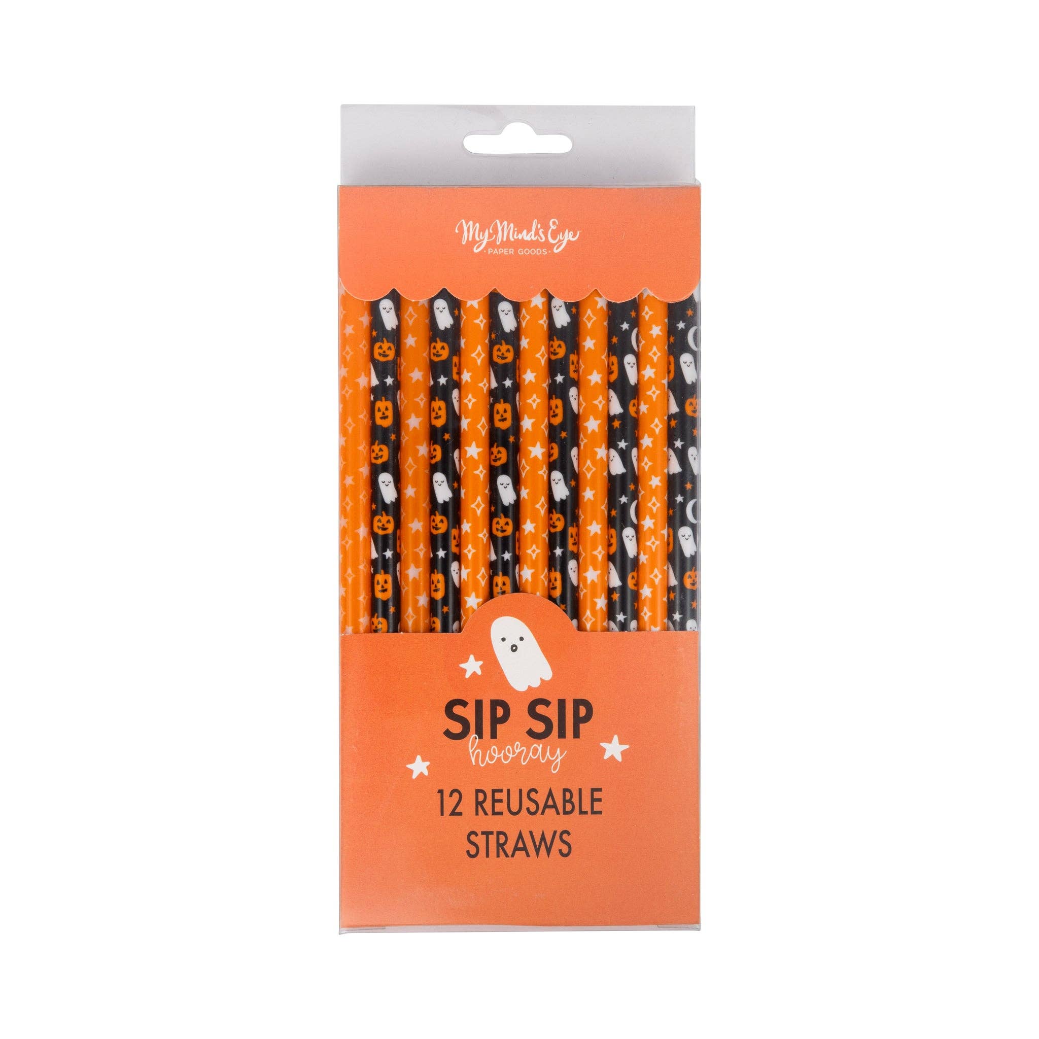 Ghosts & Jacks Reusable Straws - bubblegum market