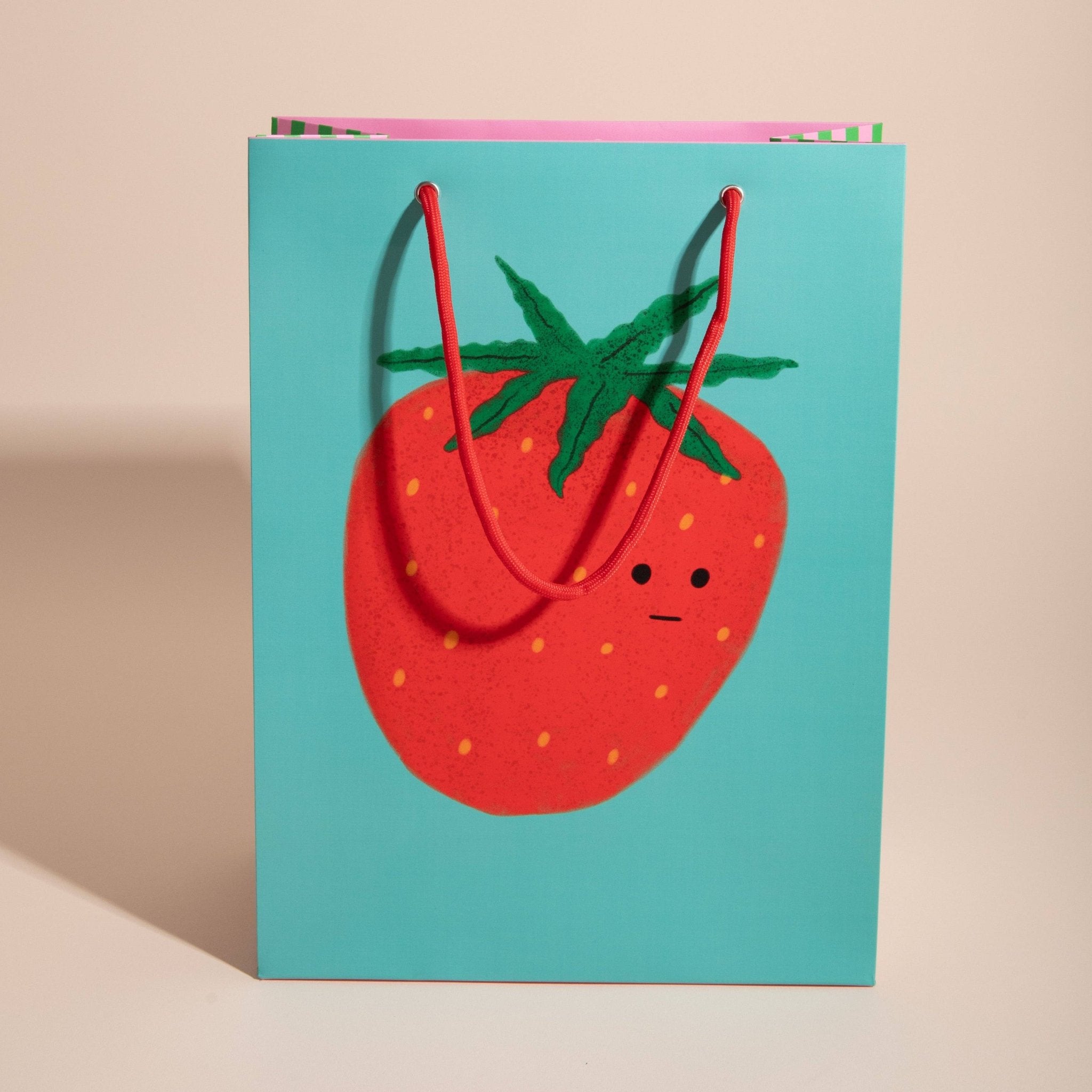 GIANT BERRY Large Gift Bag - bubblegum market