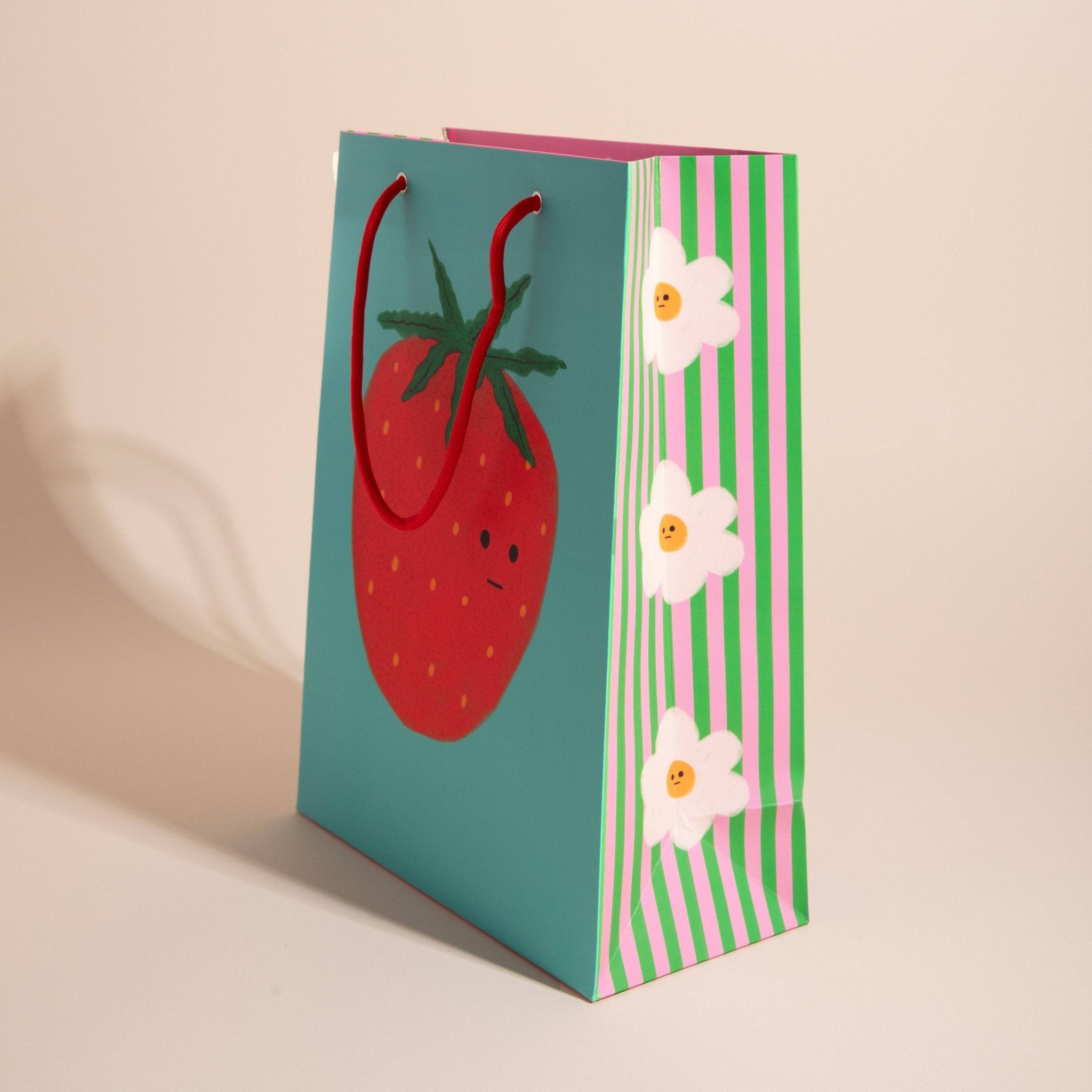 GIANT BERRY Large Gift Bag - bubblegum market