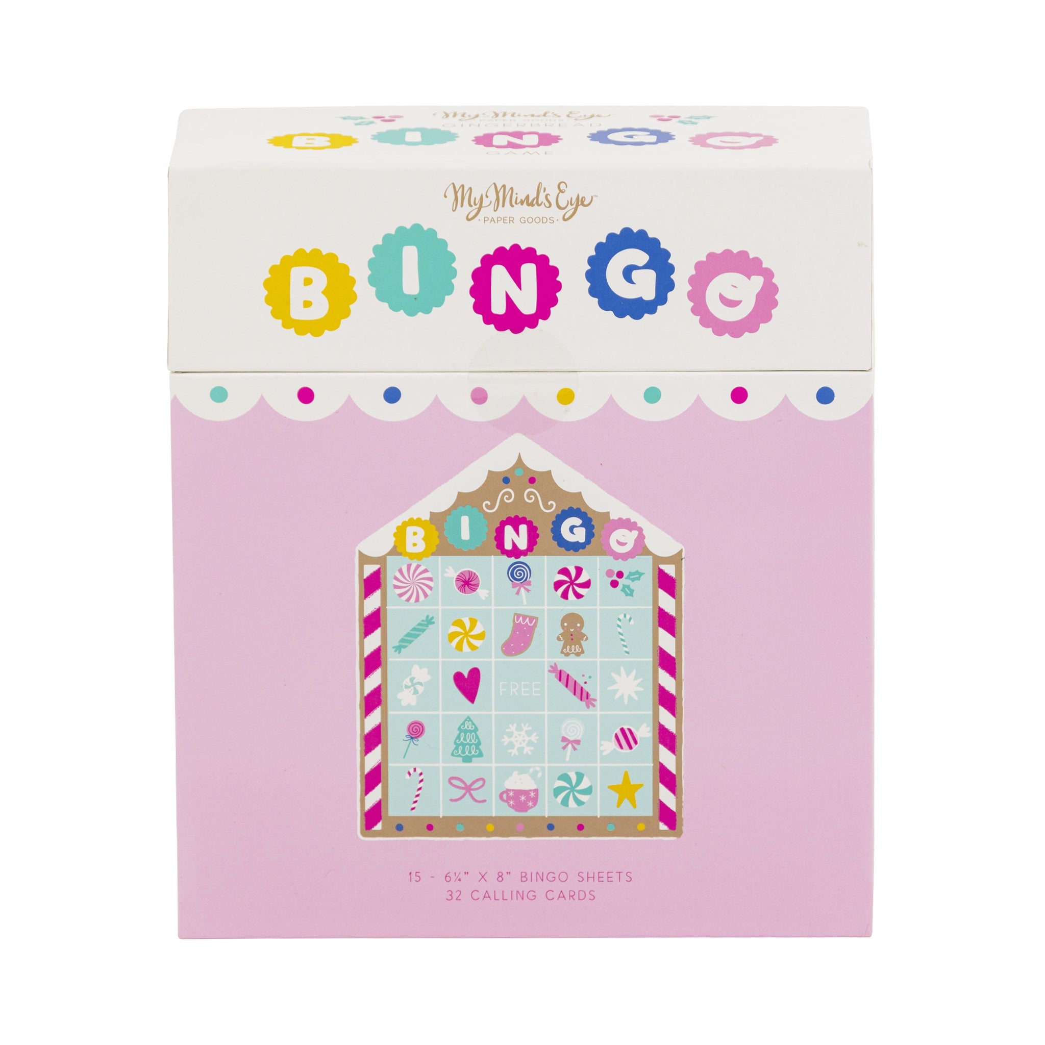 Gingerbread Holiday Bingo Game - bubblegum market