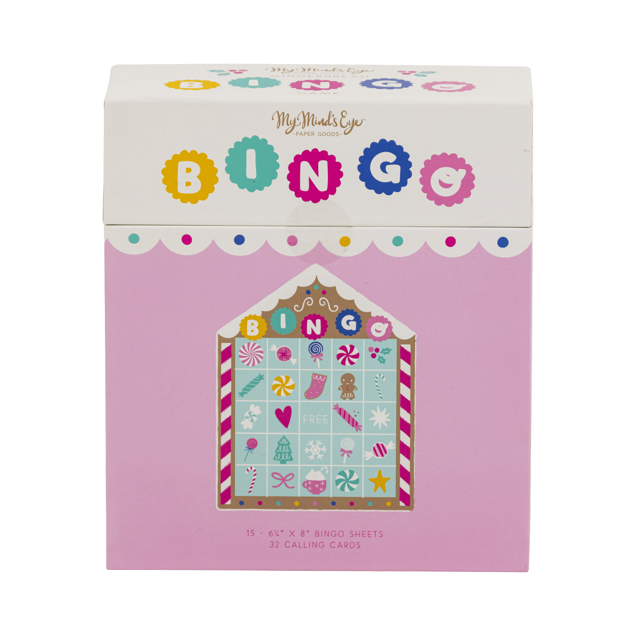Gingerbread Holiday Bingo Game - bubblegum market