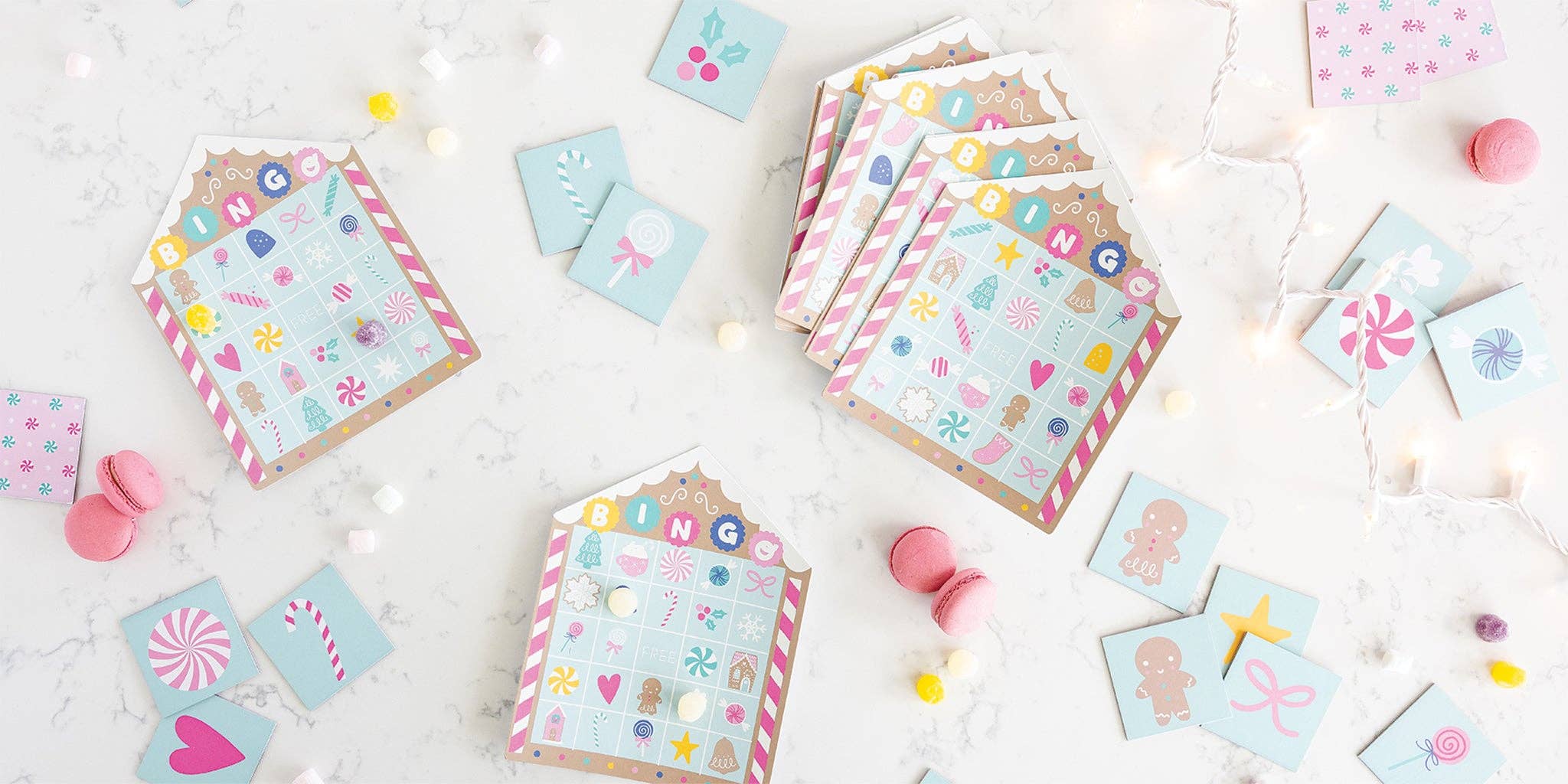 Gingerbread Holiday Bingo Game - bubblegum market