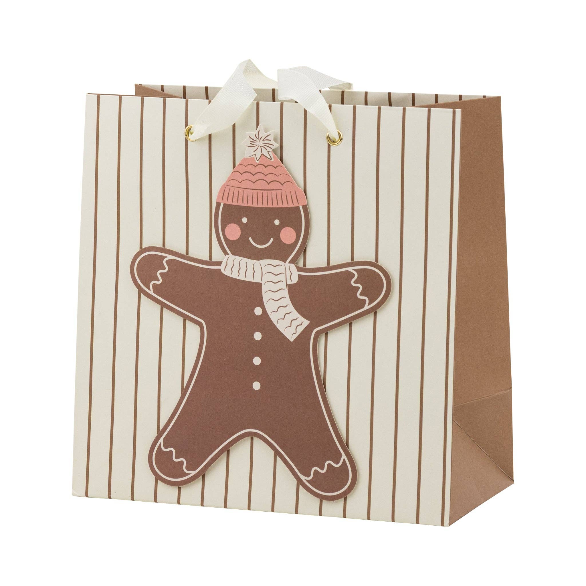 Gingerbread Holiday Gift Bags (Set of 3) - bubblegum market