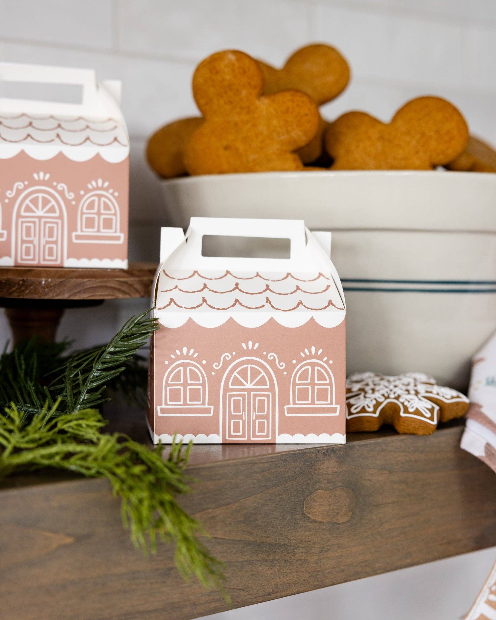 Gingerbread House Gable Treat Boxes - bubblegum market