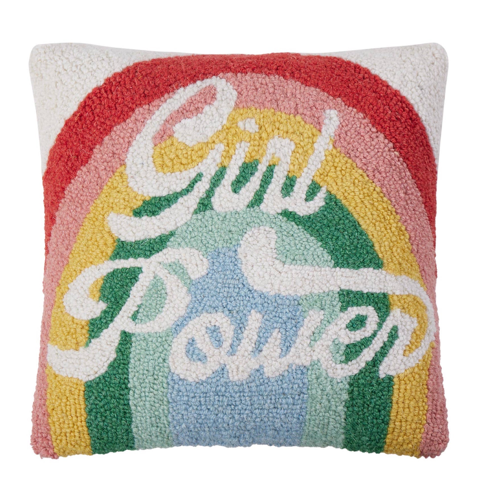 Girl Power Hook Pillow - bubblegum market