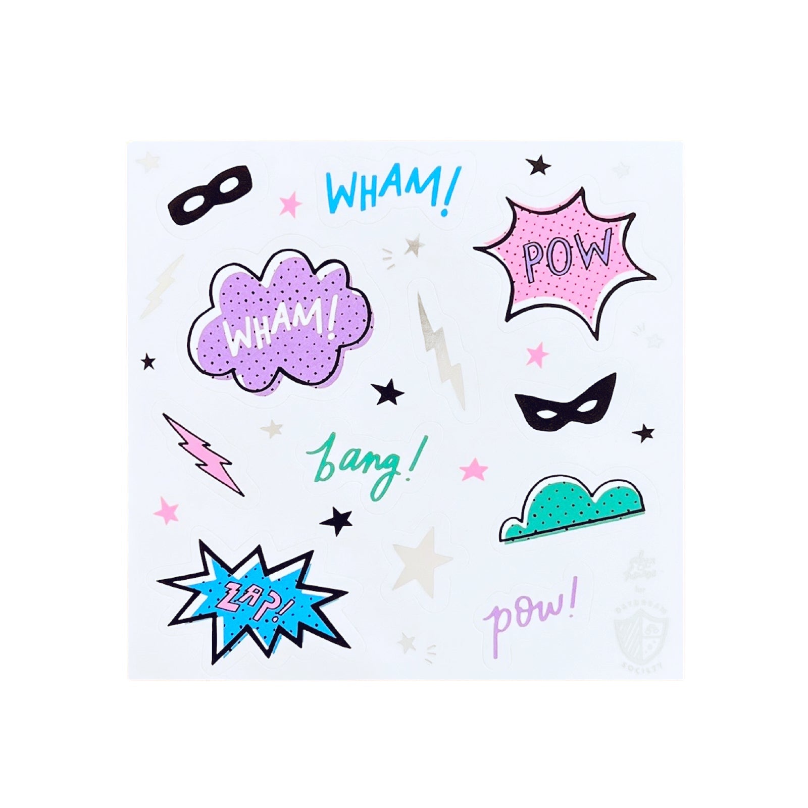 Girl Power Sticker Sheets (4pk) - bubblegum market
