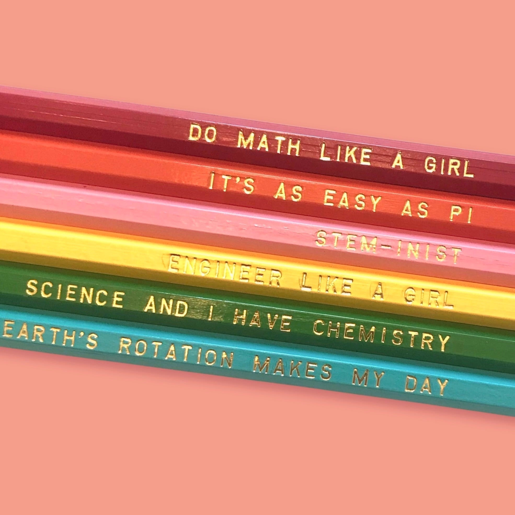 Girls in STEM Pencil Pack - bubblegum market