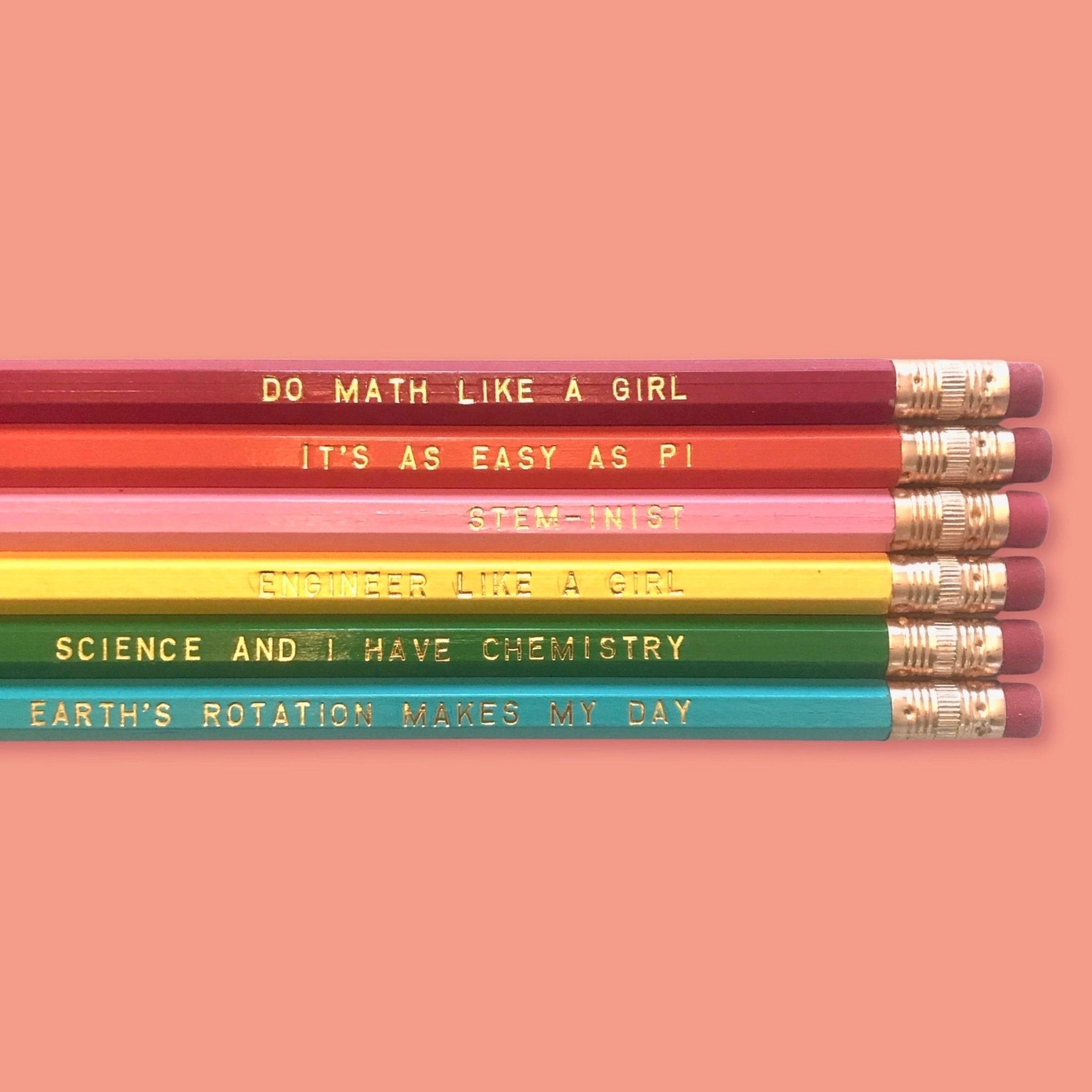 Girls in STEM Pencil Pack - bubblegum market