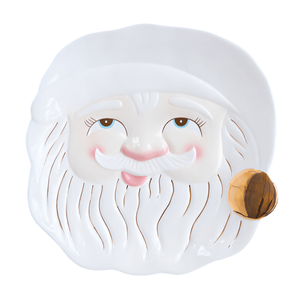 Glitterville Studios Papa Noel Cookie Platter 14" - bubblegum market