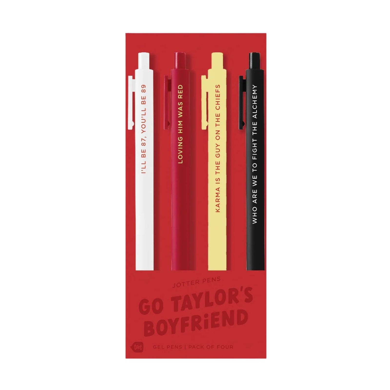 GO TAYLOR'S BOYFRIEND Swiftie Jotter Set - bubblegum market