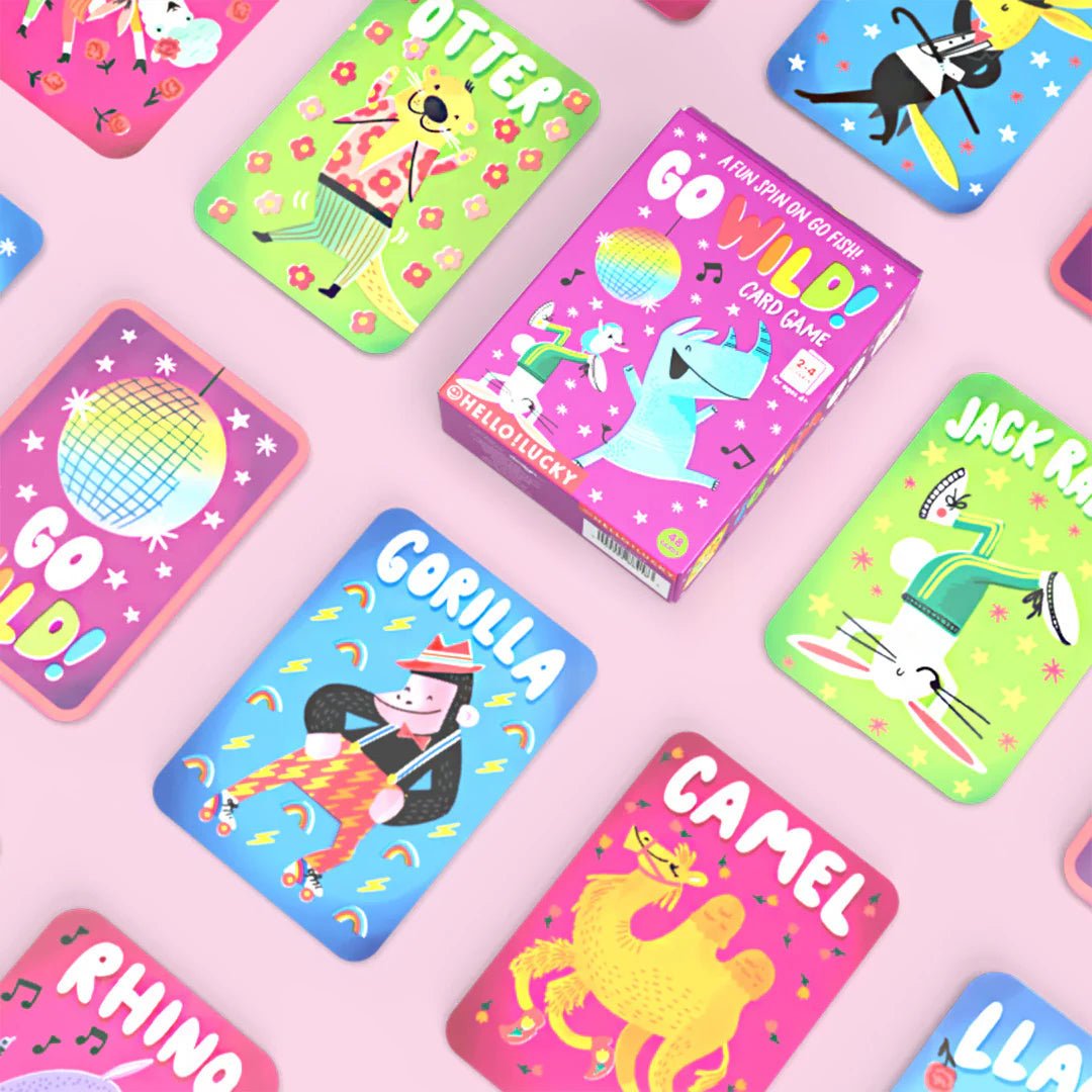 GO WILD! Card Game - bubblegum market