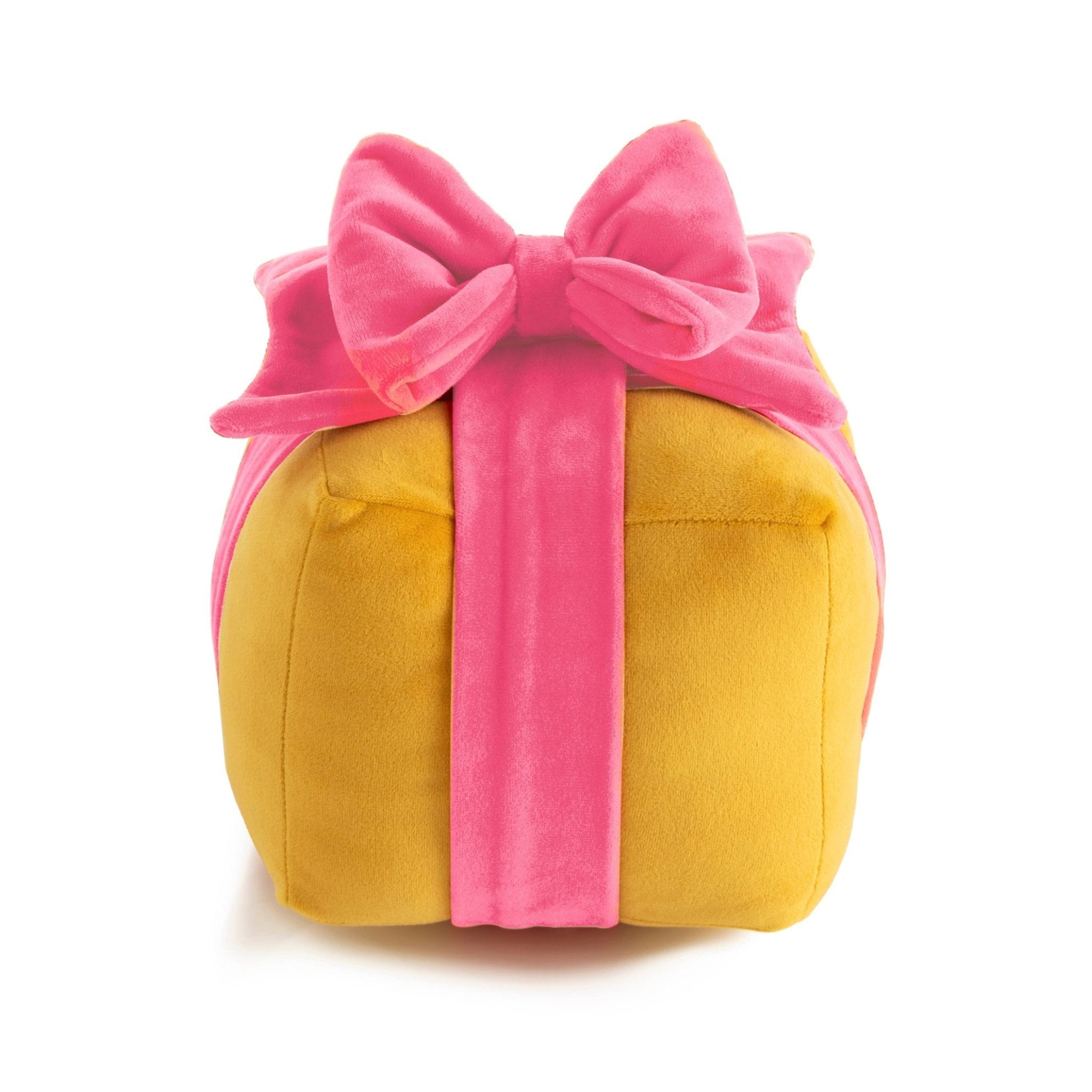 GOLD MINI GIFT BOX PILLOW - bubblegum market