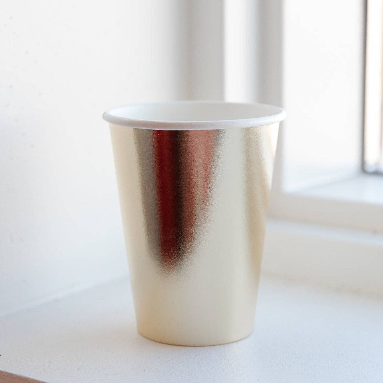 Gold Signature Paper Party Cups - bubblegum market