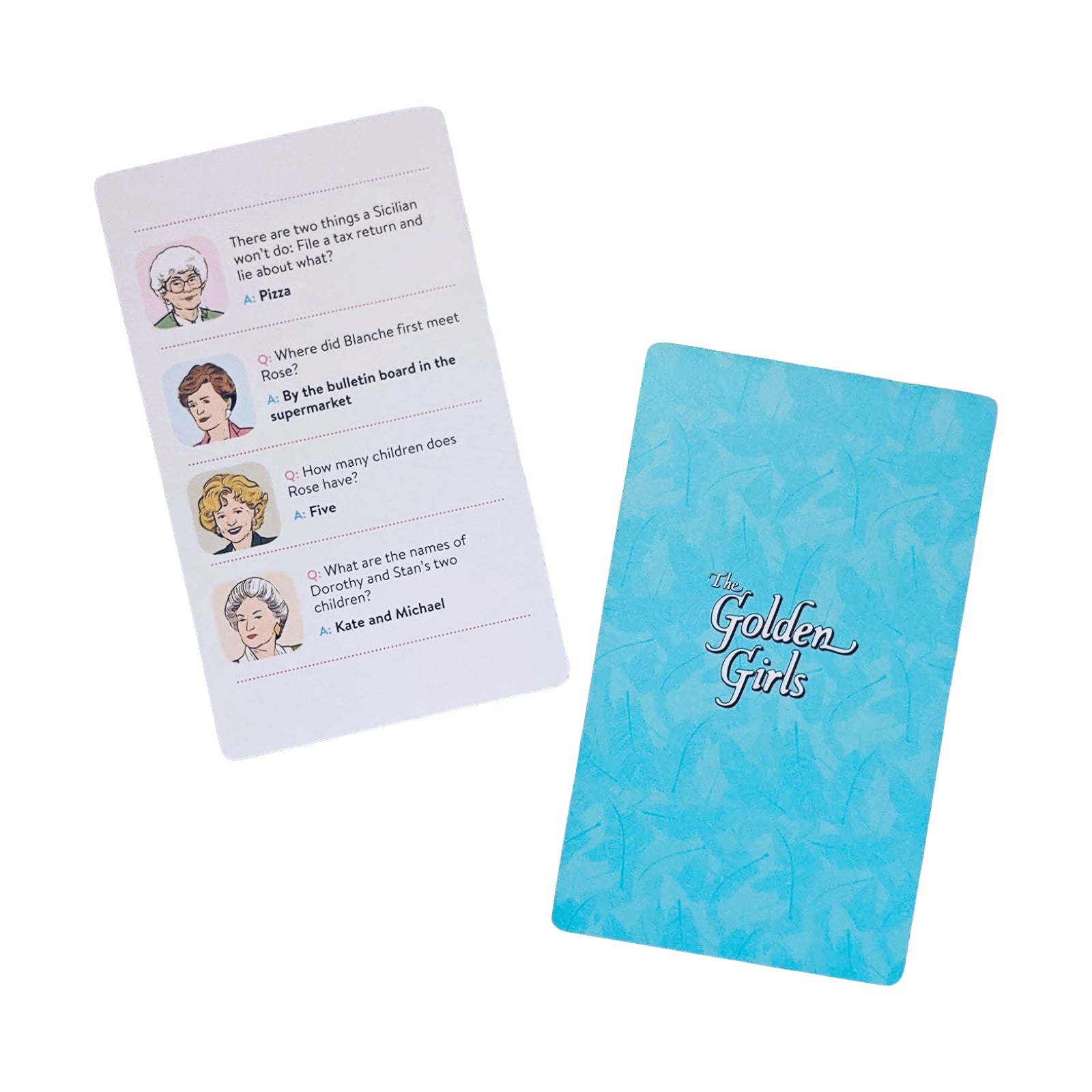 Golden Girls: Trivia Deck and Episode Guide - bubblegum market