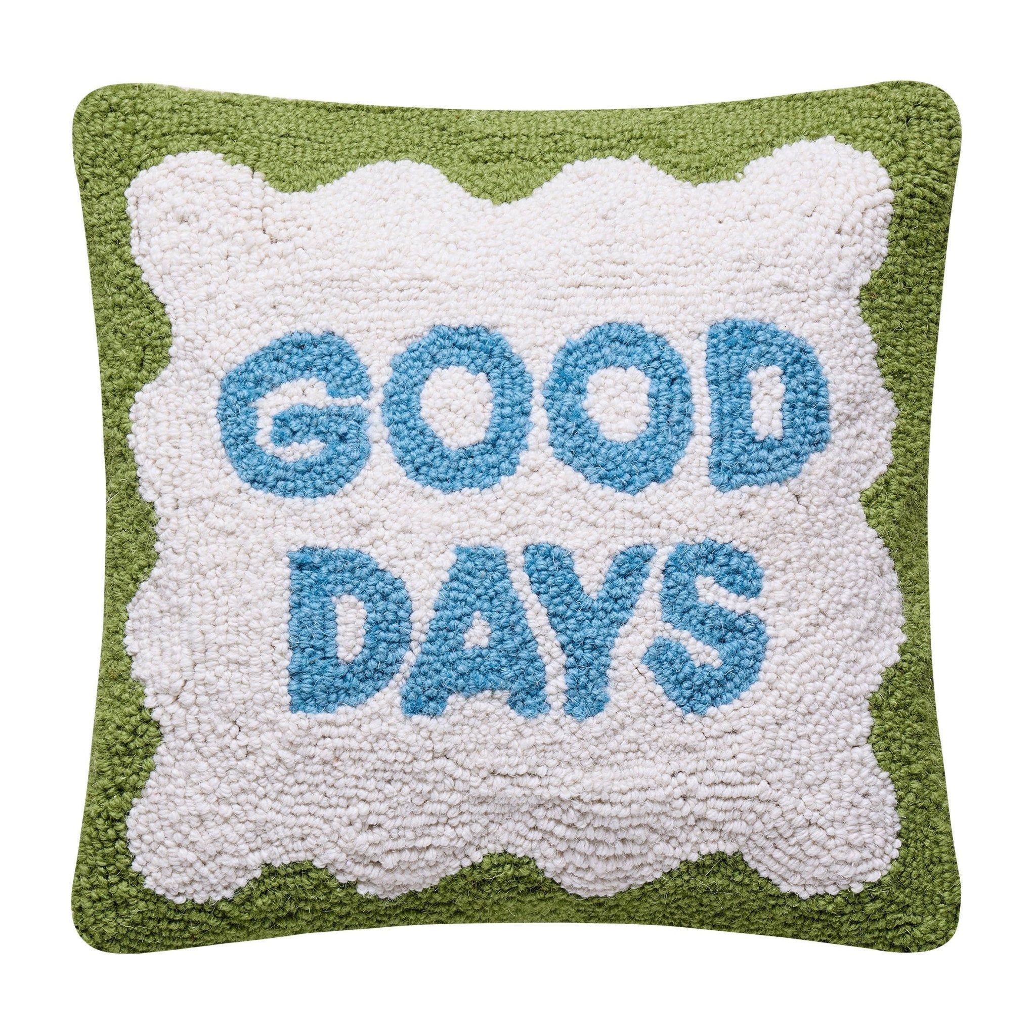Good Days Hook Pillow - bubblegum market