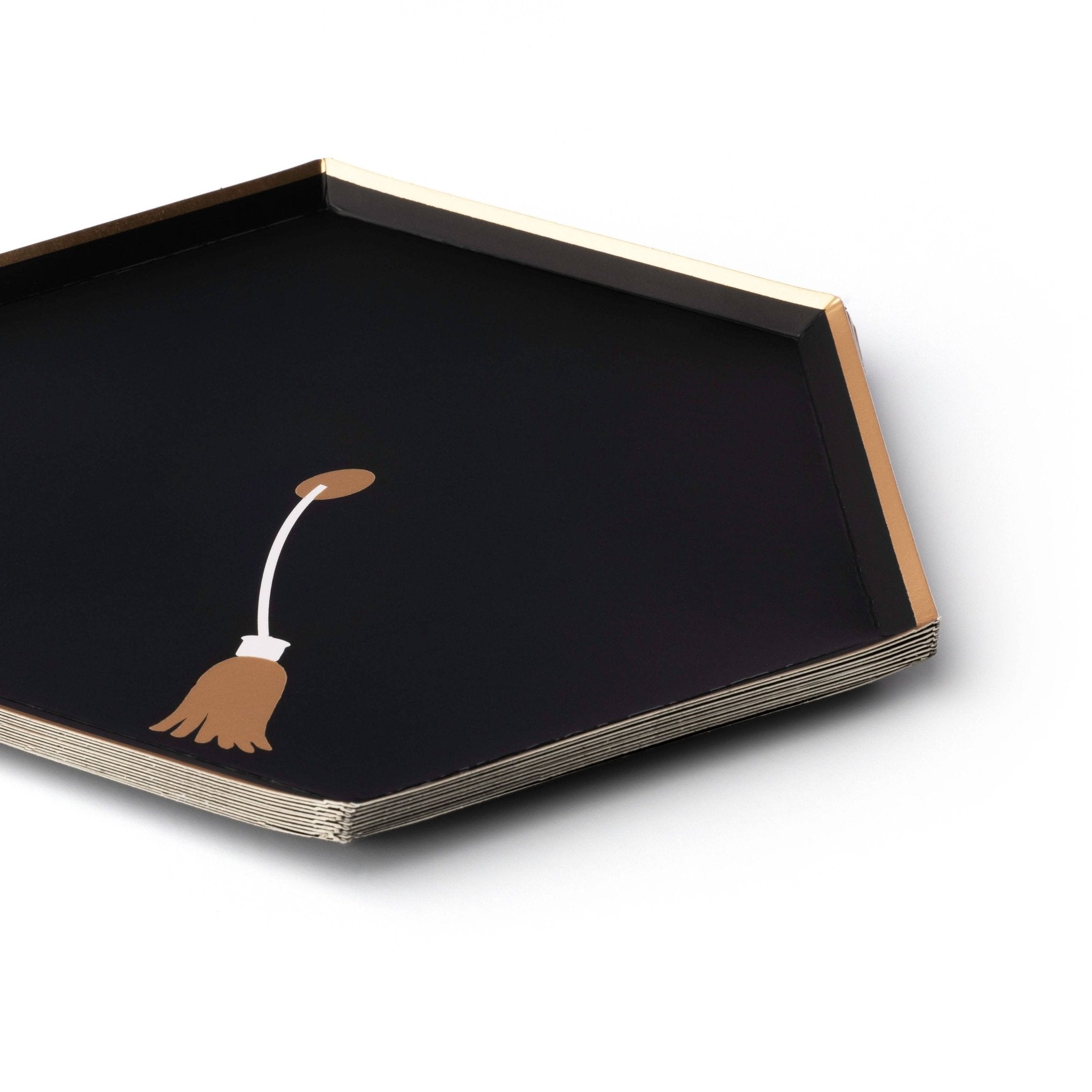 Graduation Cap Snack Plates 8.25" - bubblegum market