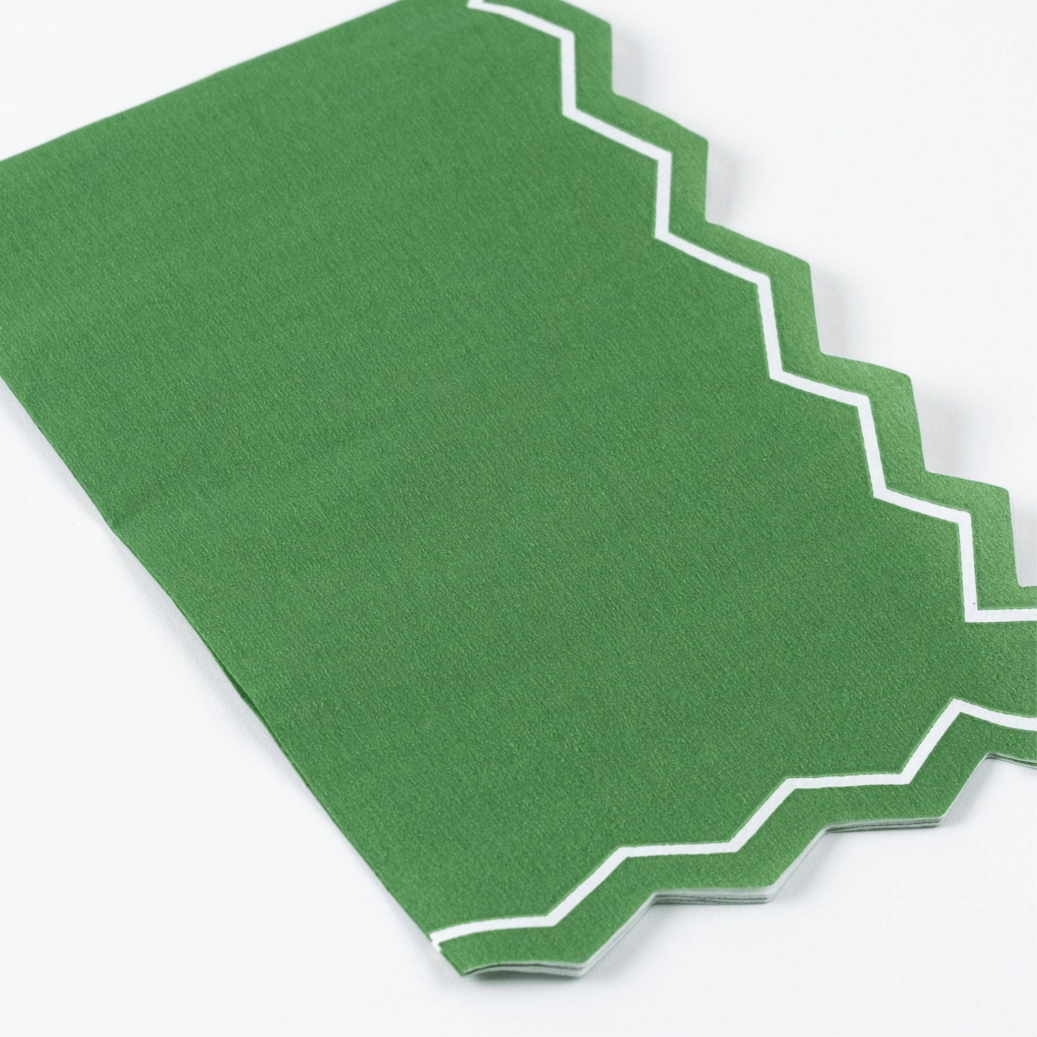 Green Celebration Chic Green Guest Towel Napkins - bubblegum market