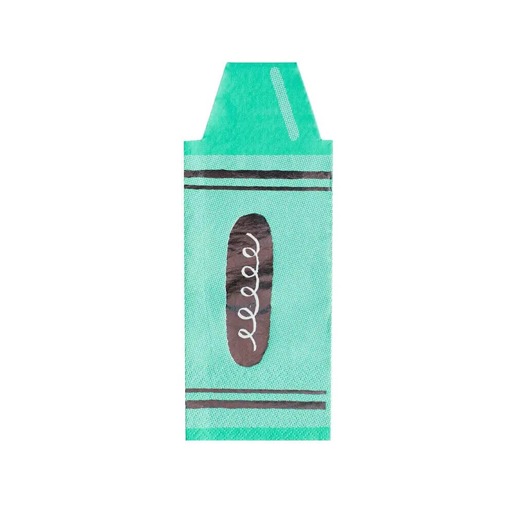 green-crayon-napkins-jollity-co-daydream-society-back-to-school-mint-teal