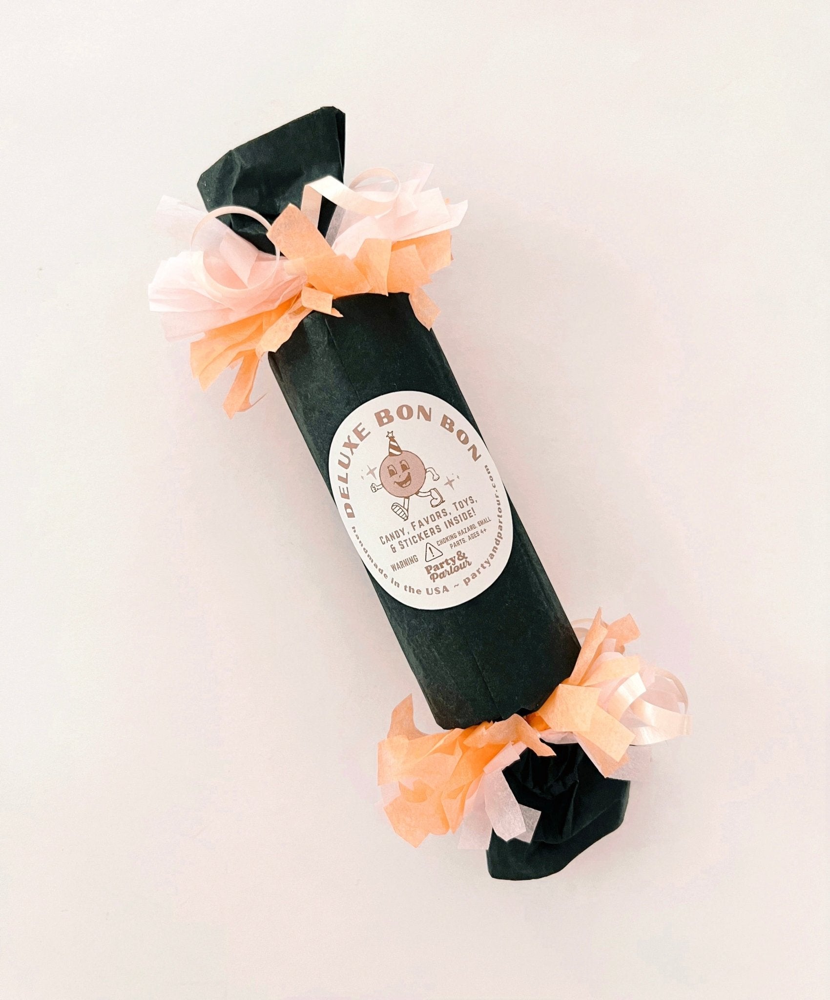 Halloween Deluxe Black Surprise Bon Bon Favor - bubblegum market