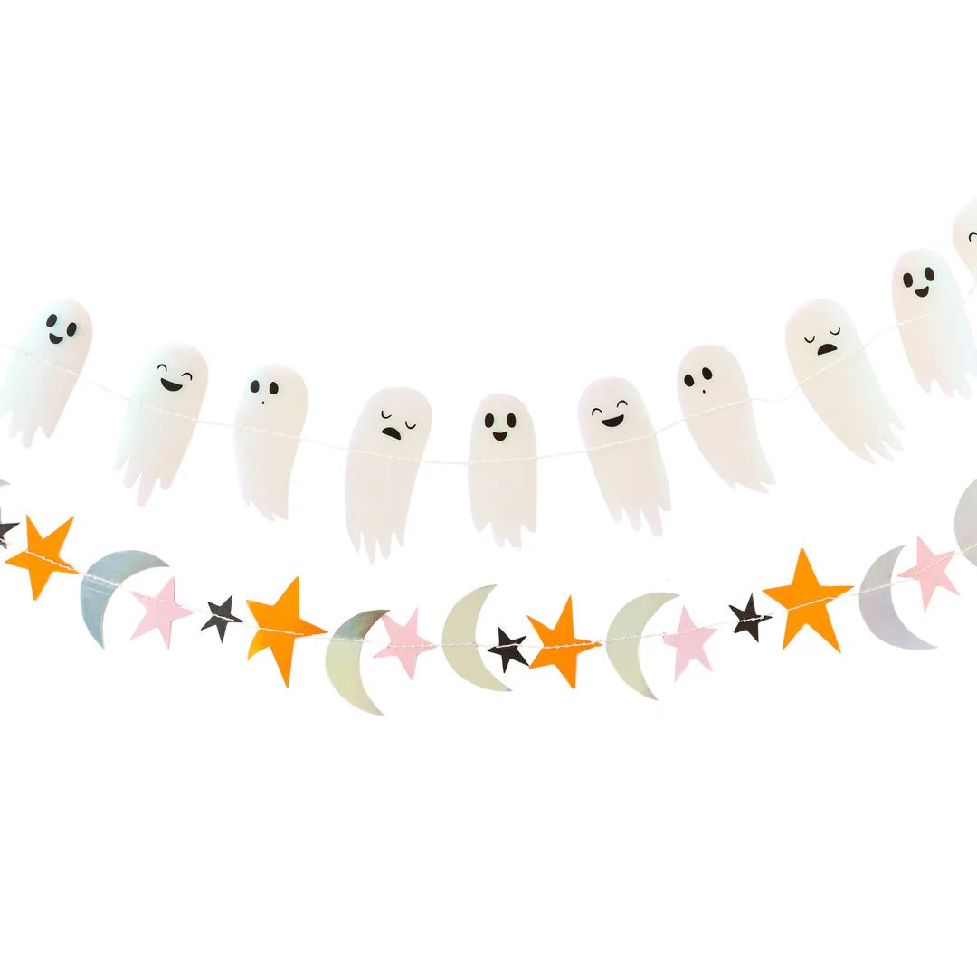Halloween Happy Haunting Mini Banner Set - bubblegum market