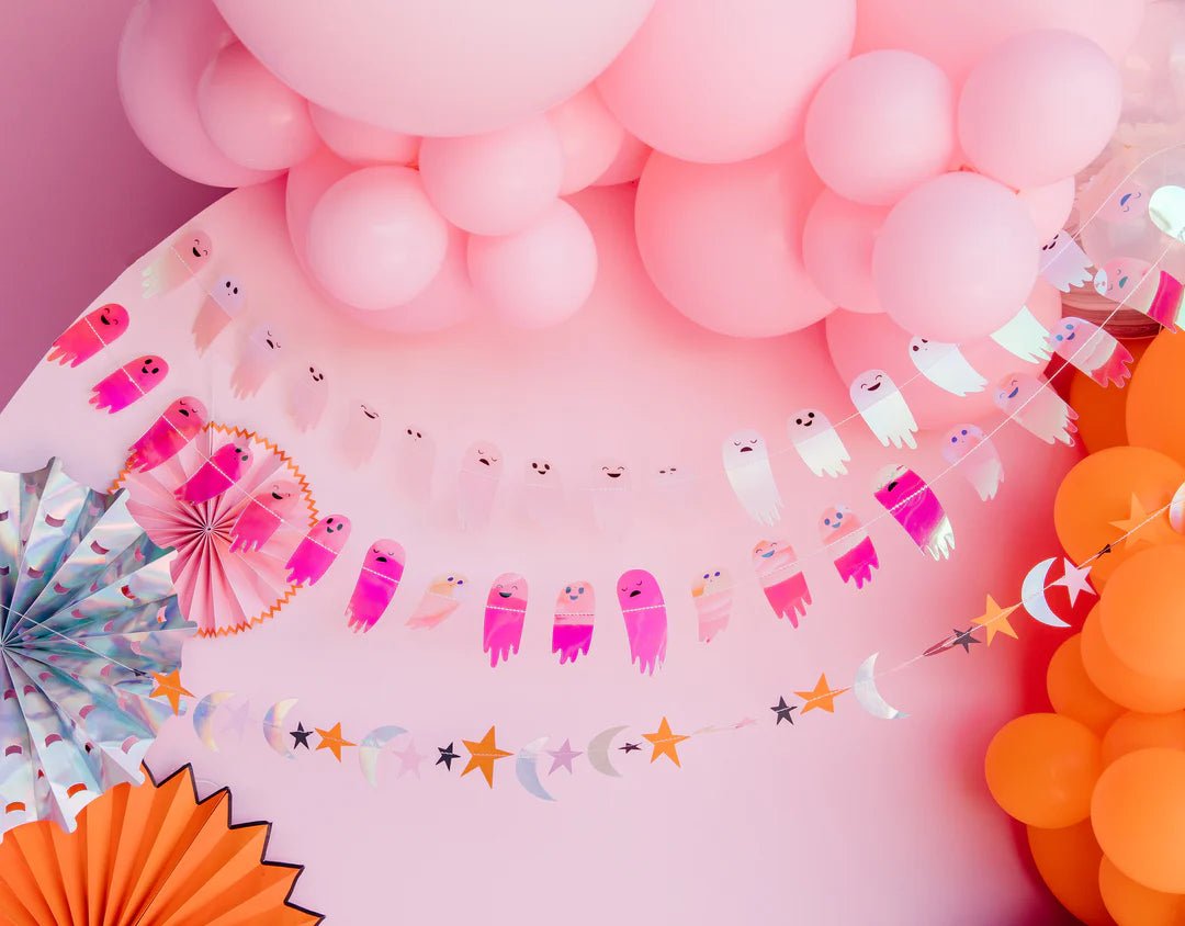 Halloween Happy Haunting Mini Banner Set - bubblegum market