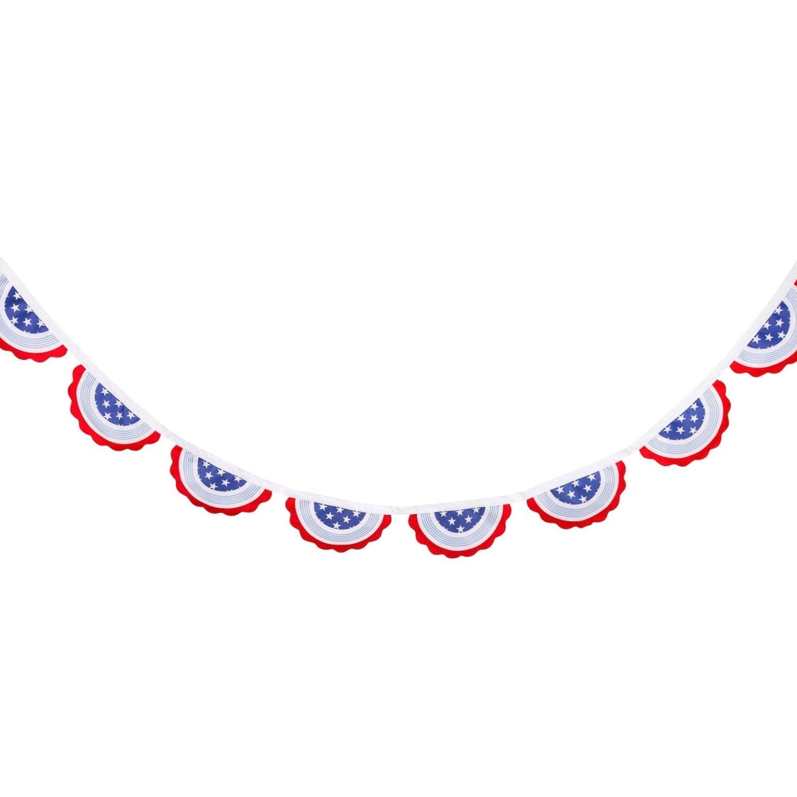 Hamptons Bunting Outdoor Banner - bubblegum market