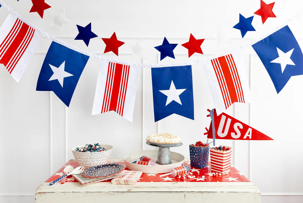 hamptons-oversized-outdoor-fabric-flag-pennant-banner-red-white-blue-fabric-memorial-day-4th-of-july-party-decor-decoration-styled