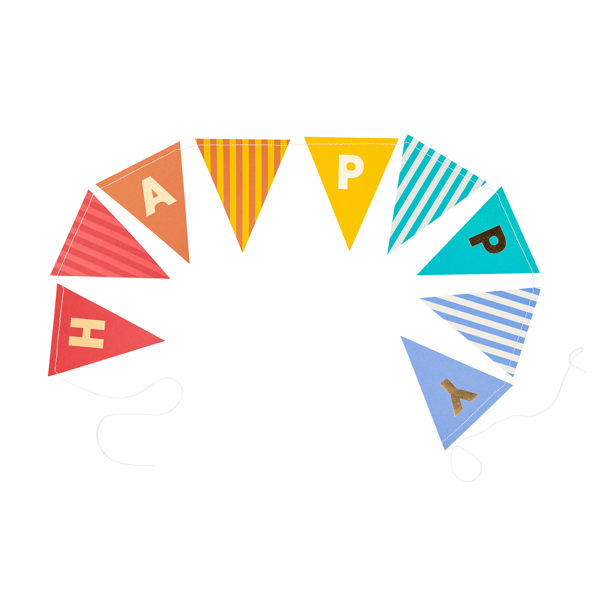 Happy Birthday Pennant Banner Set - bubblegum market