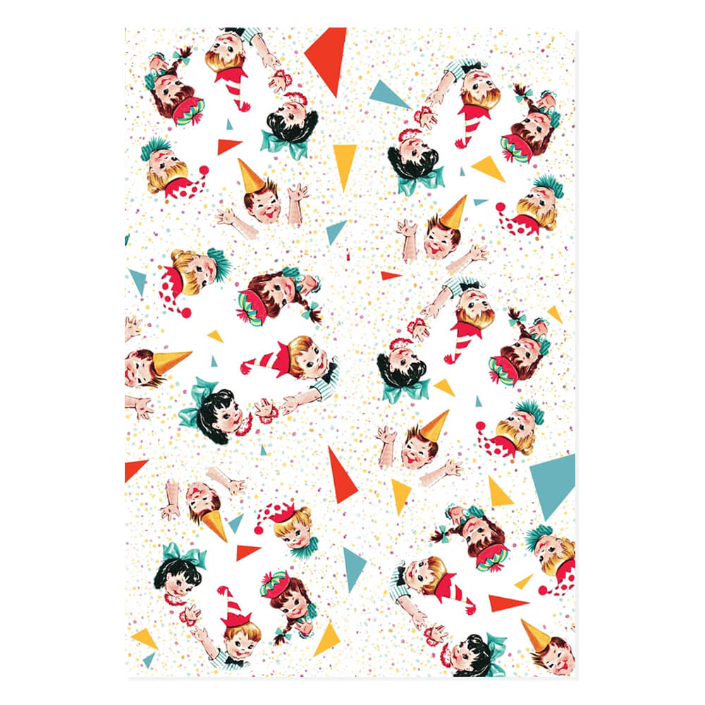 Happy Birthday You Little Shit Wapping Paper Sheets (Roll of 3) - bubblegum market