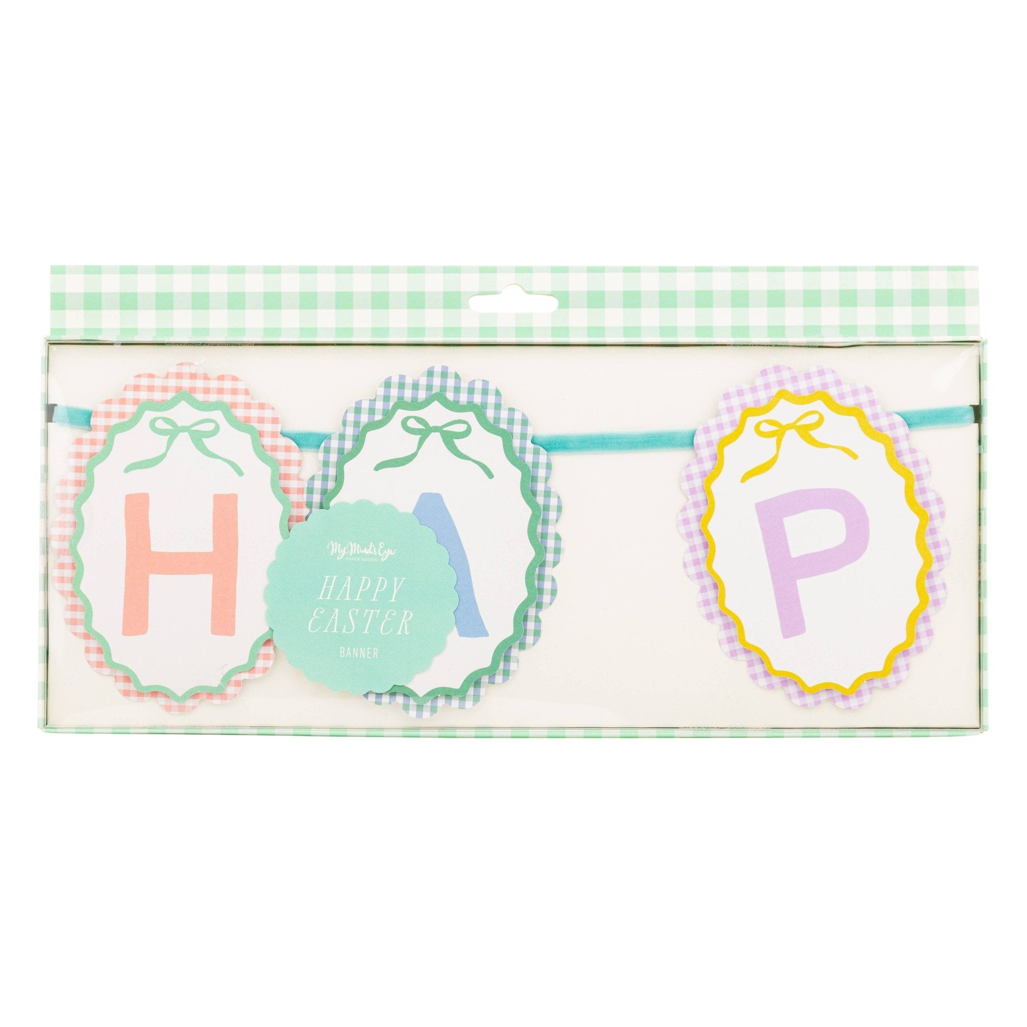 Happy Easter Layered Banner - bubblegum market