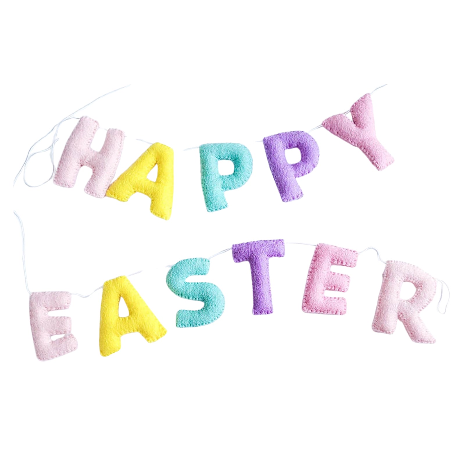 Happy Easter Pastel Garland - bubblegum market