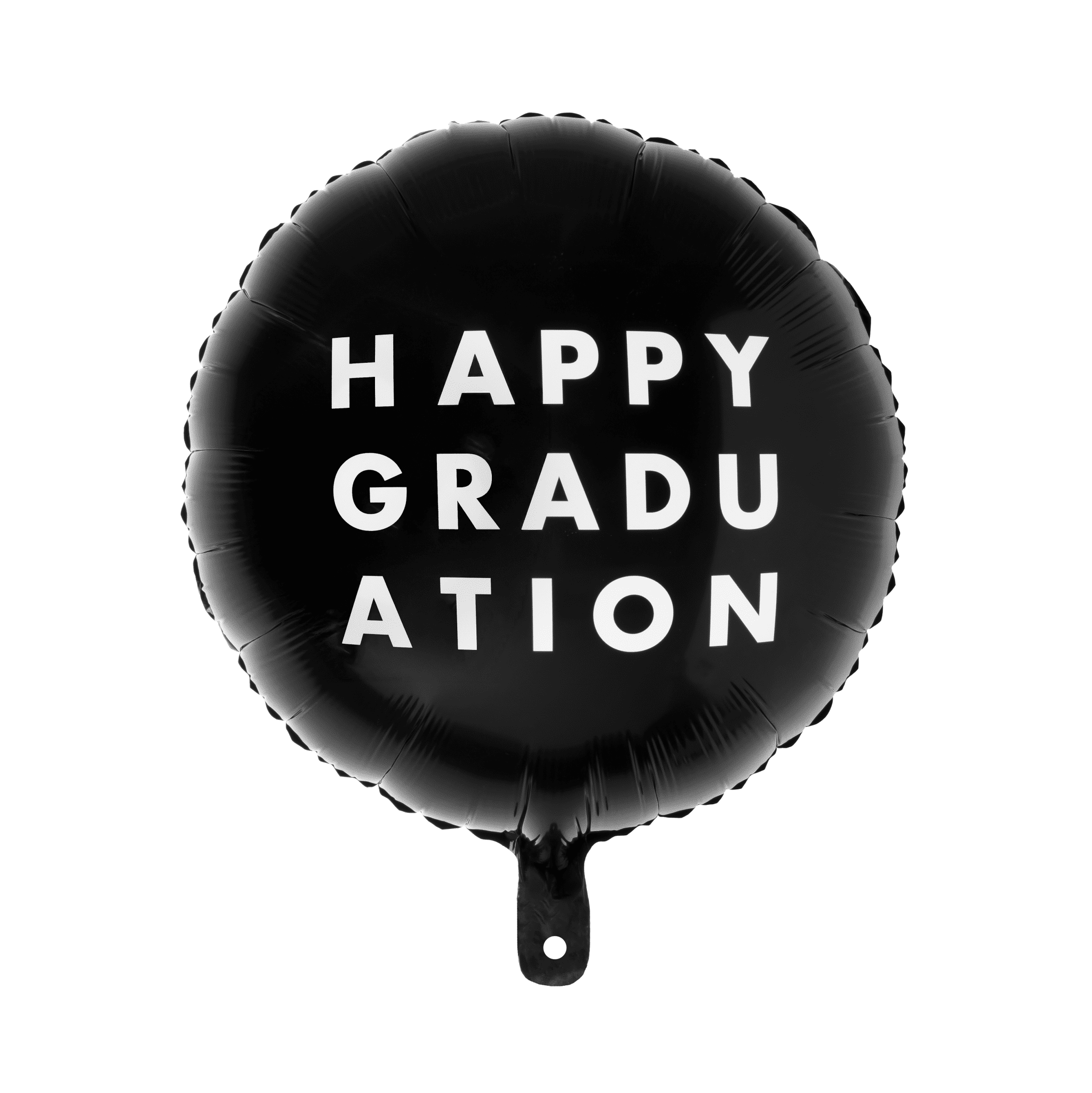 HAPPY GRADUATION Black Foil Balloon 20" - bubblegum market