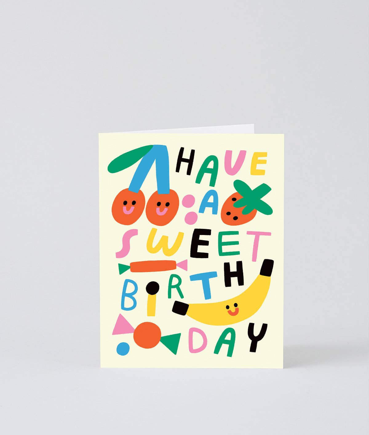 Have A Sweet Birthday Kids Greeting Card - bubblegum market
