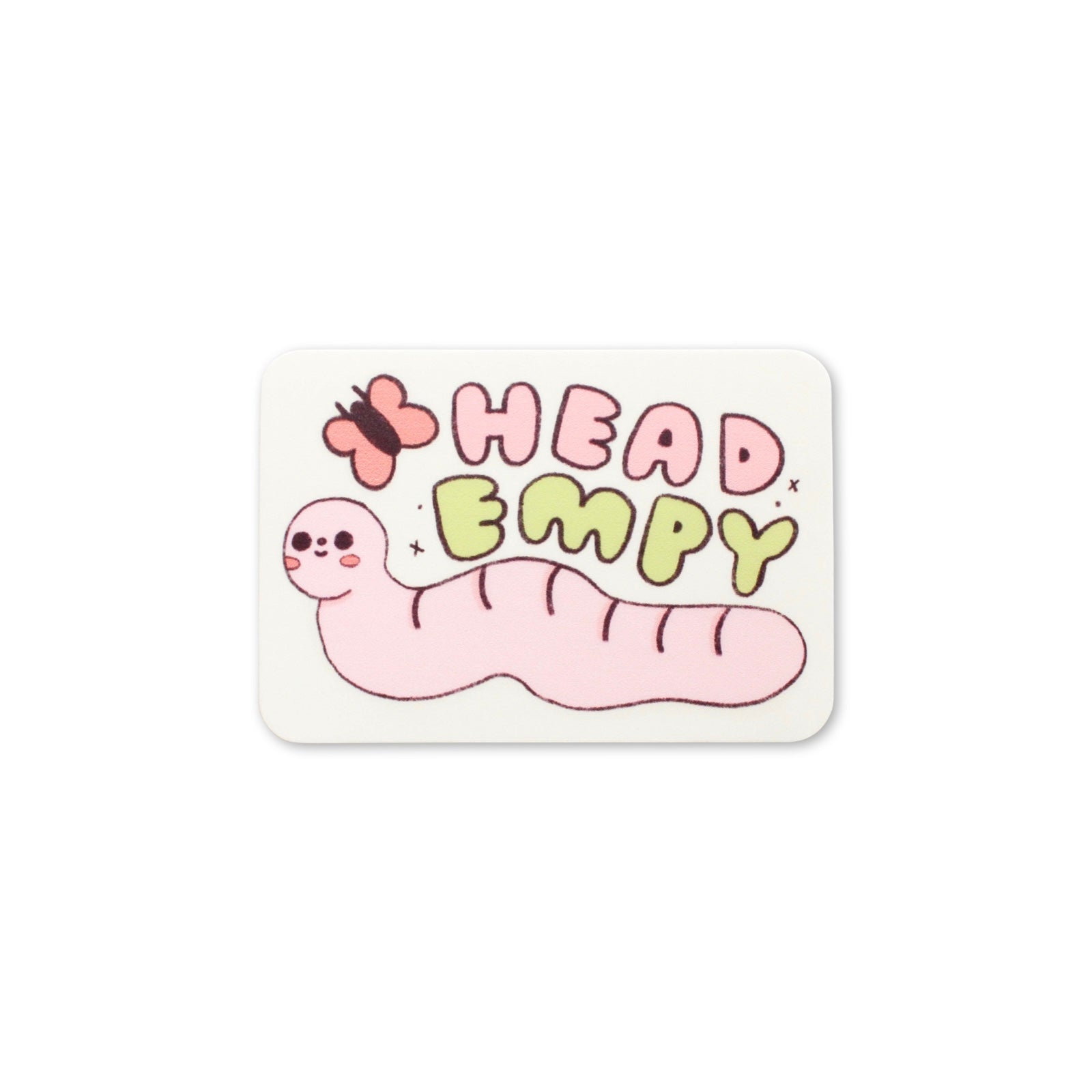 Head Empy Vinyl Sticker - bubblegum market