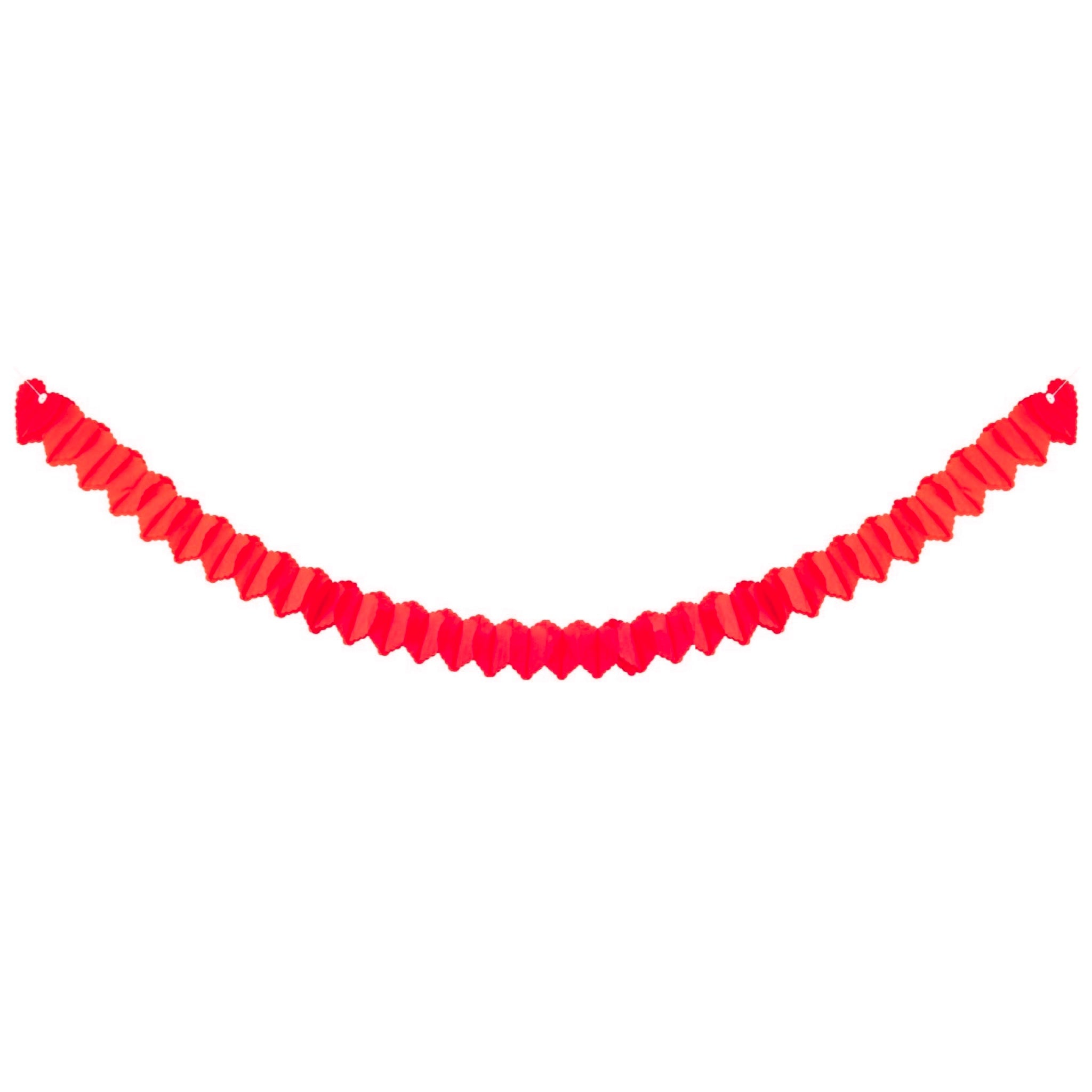 HEART YOU Tissue Paper Garlands - bubblegum market